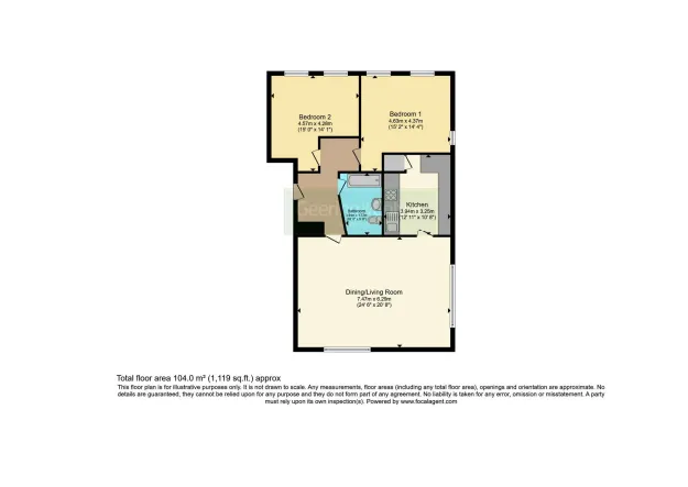 2 bed Apartment