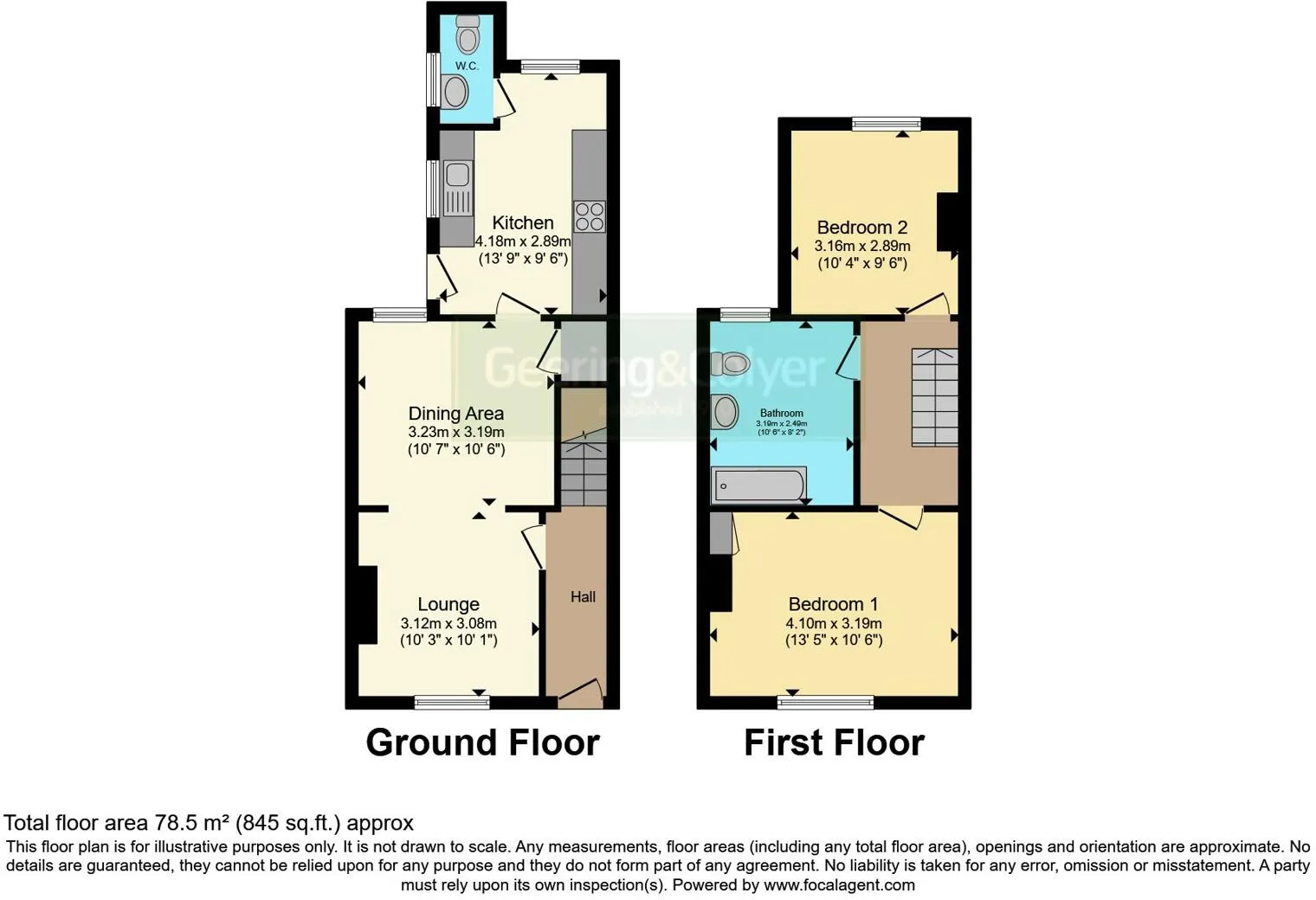 2 bed Terraced