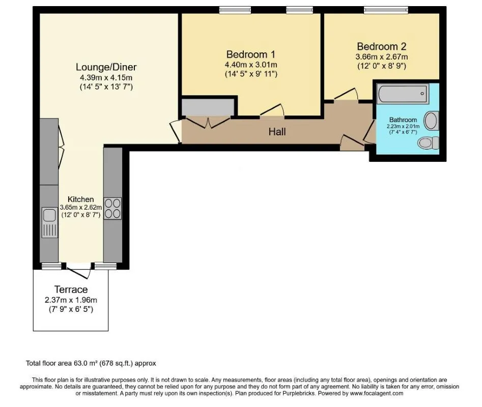 Fonthill Apartments, 1b Jeffreys Road, London, SW4 6QU - Online Auctions