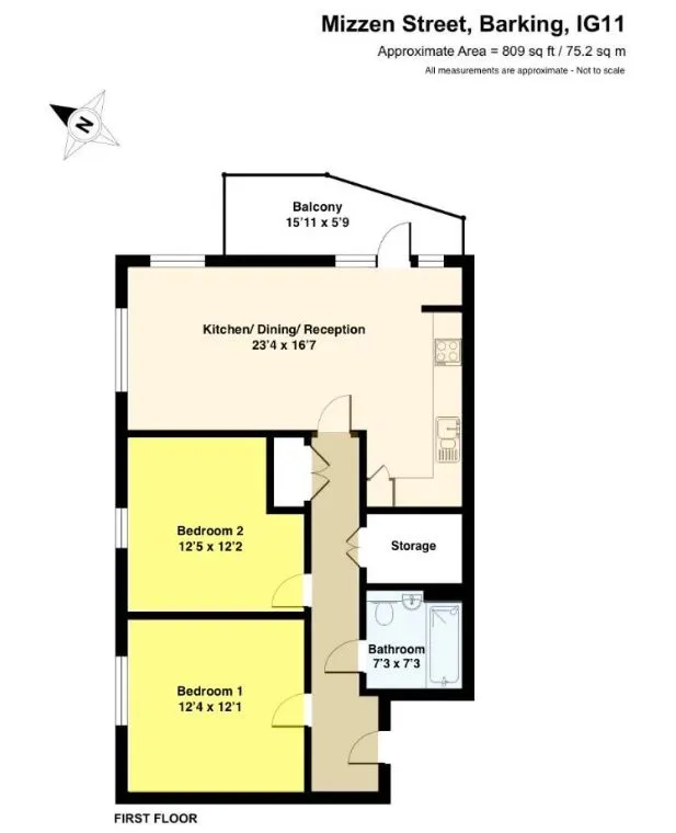 Orvis Court, 12 Mizzen Street, Barking, Essex, IG11 7RZ - Online Auctions
