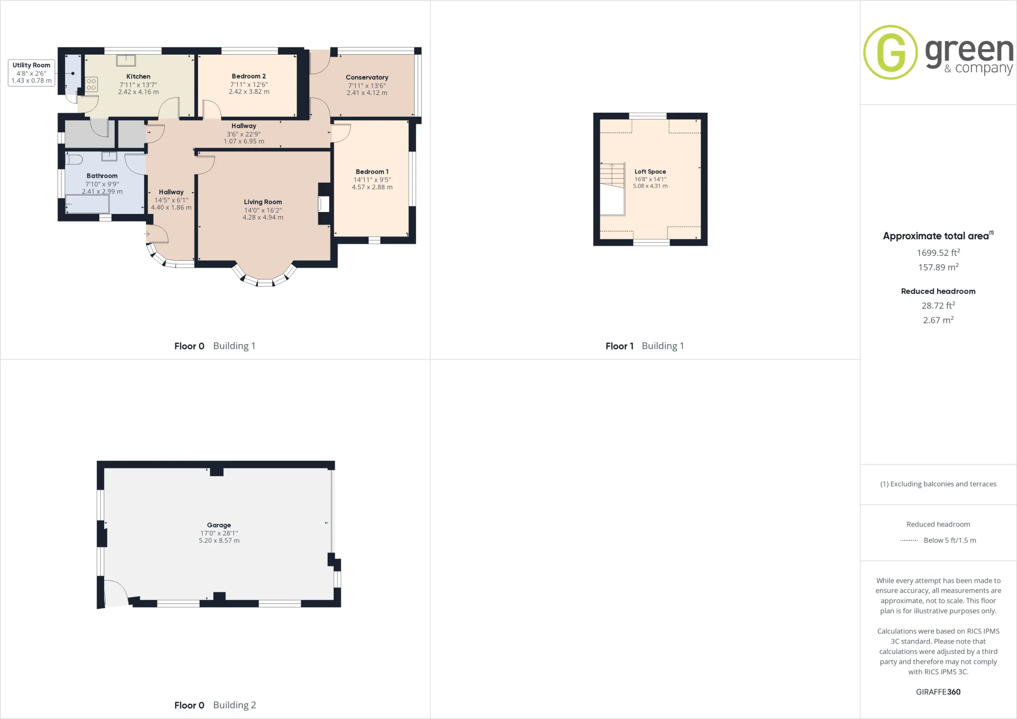 2 bed Detached Bungalow