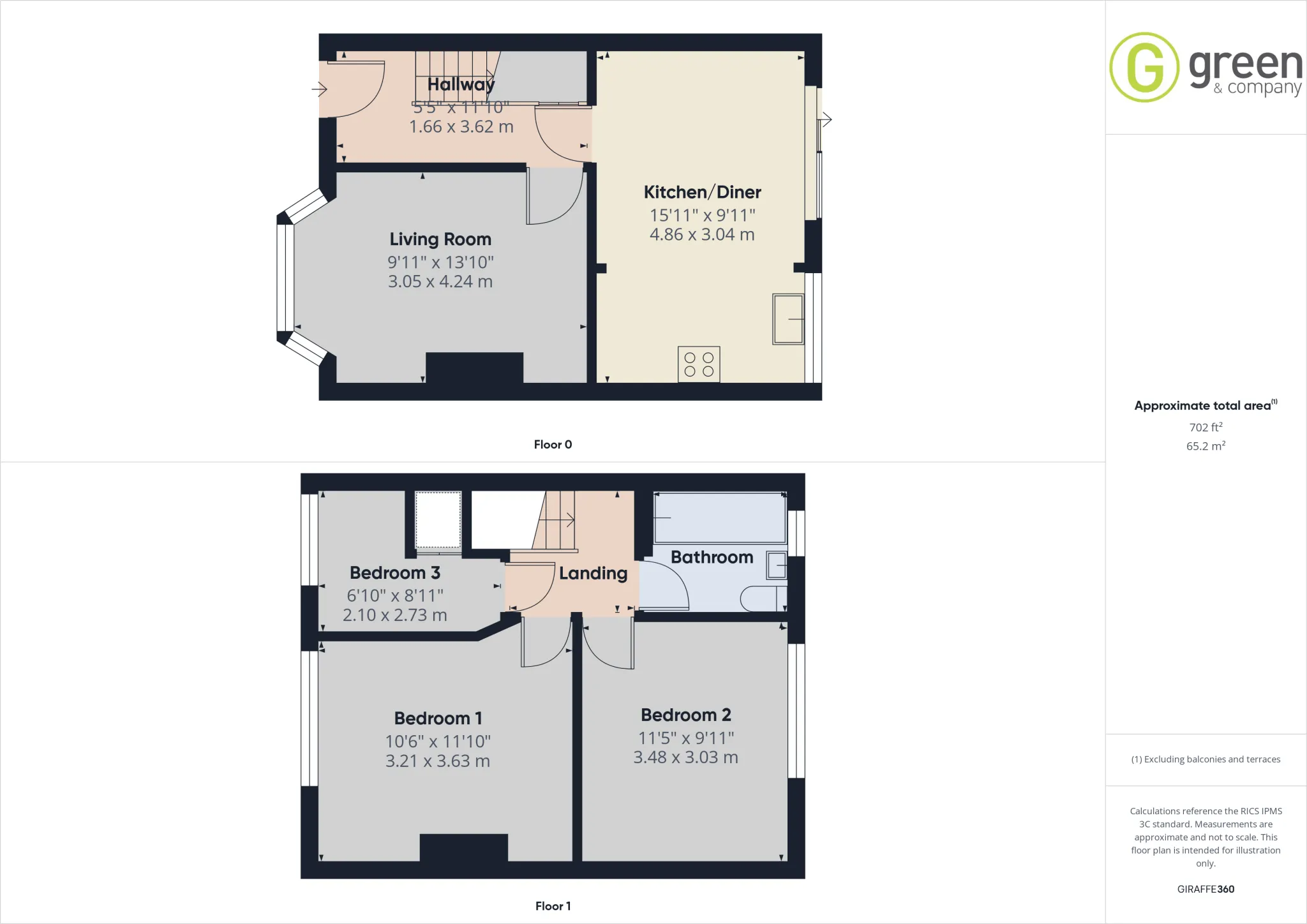 2 bed Terraced