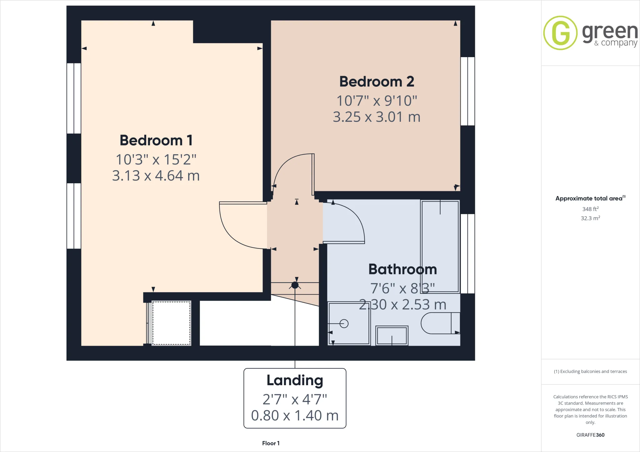 2 bed Terraced