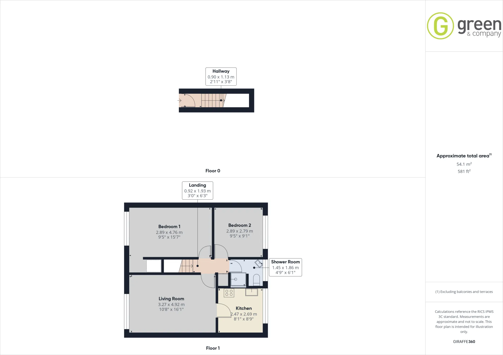2 bed Maisonette