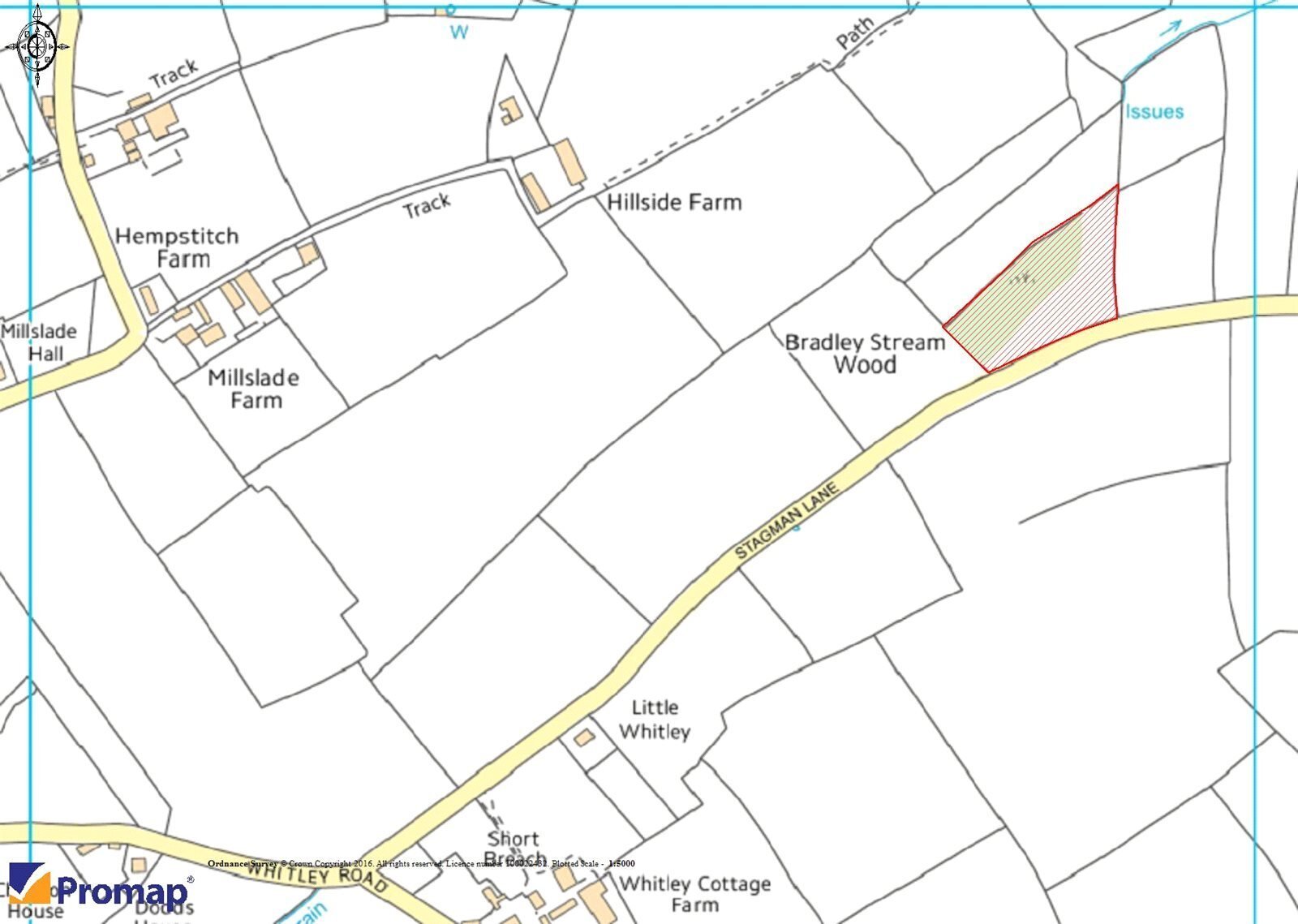 Amenity Land  Woodland, Stagmans Lane, Ashcott, BRIDGWATER, BA16