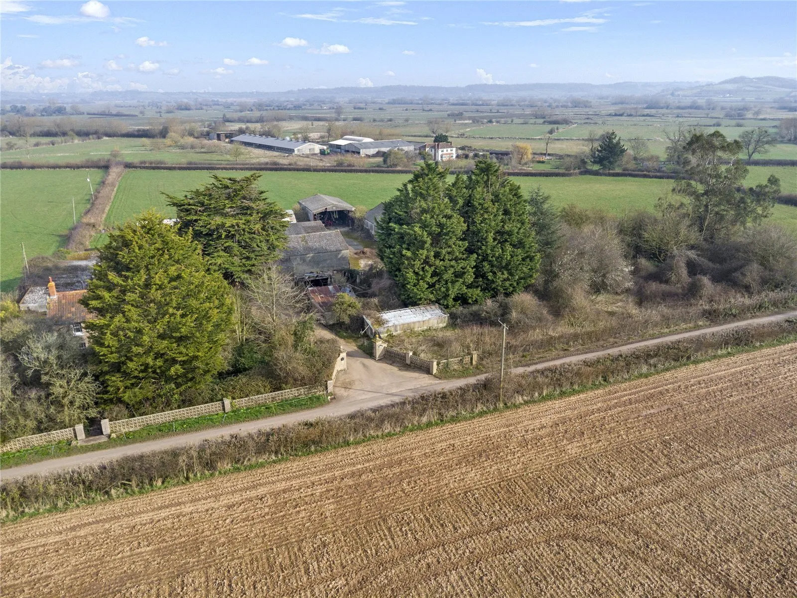 Barns and Farmhouse For Redevelopment, Henley, Langport, TA10