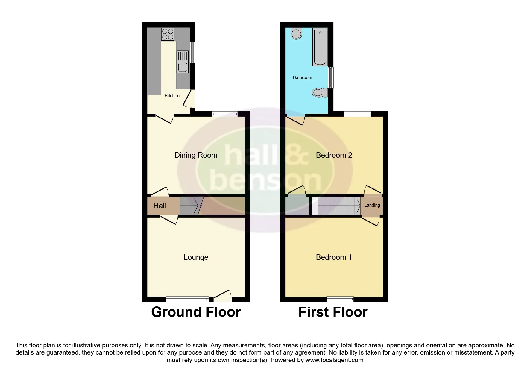 2 bed End of Terrace