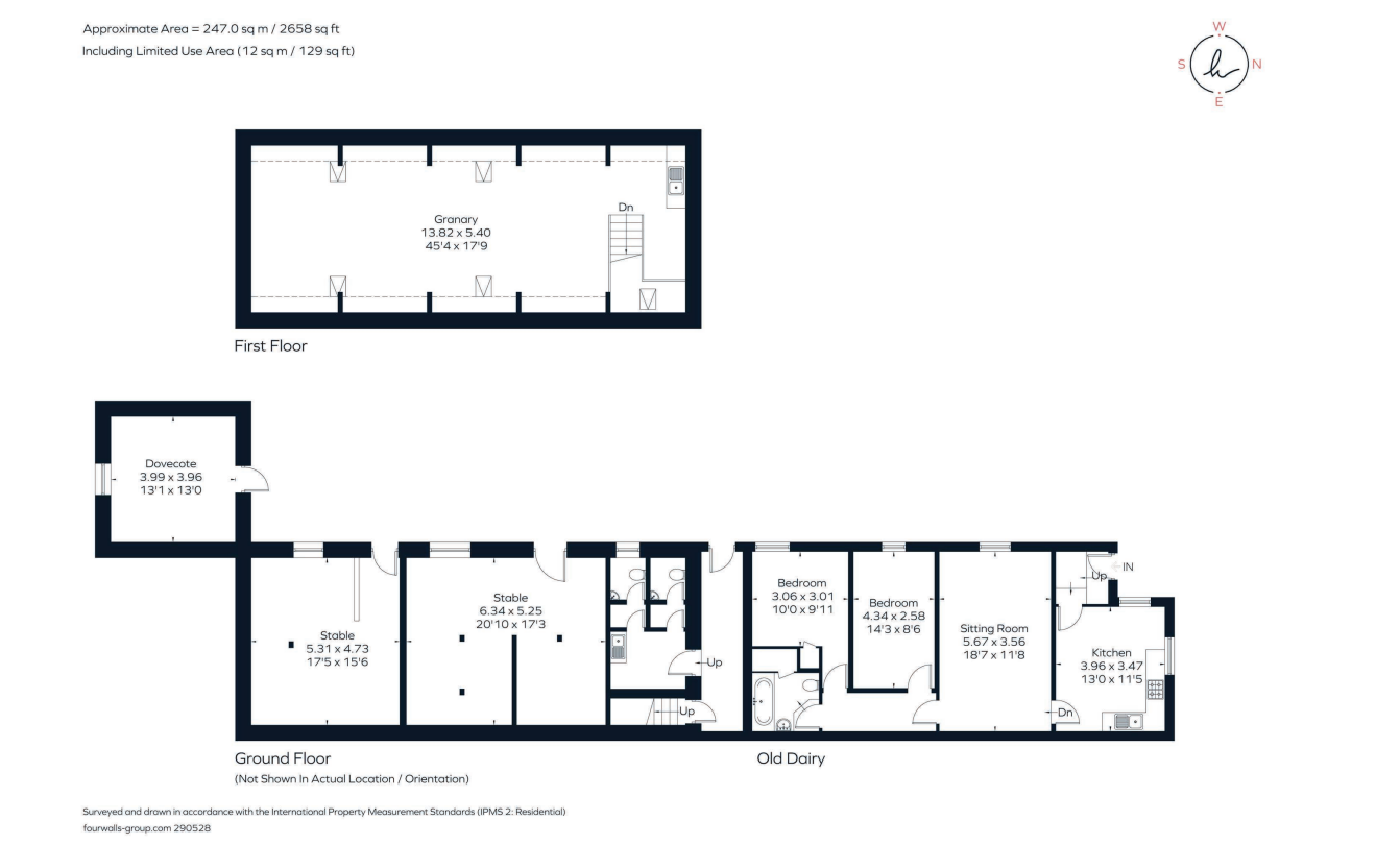 2 bed Barn Conversion