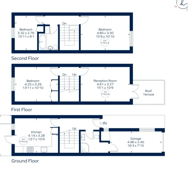 3 bed Terraced