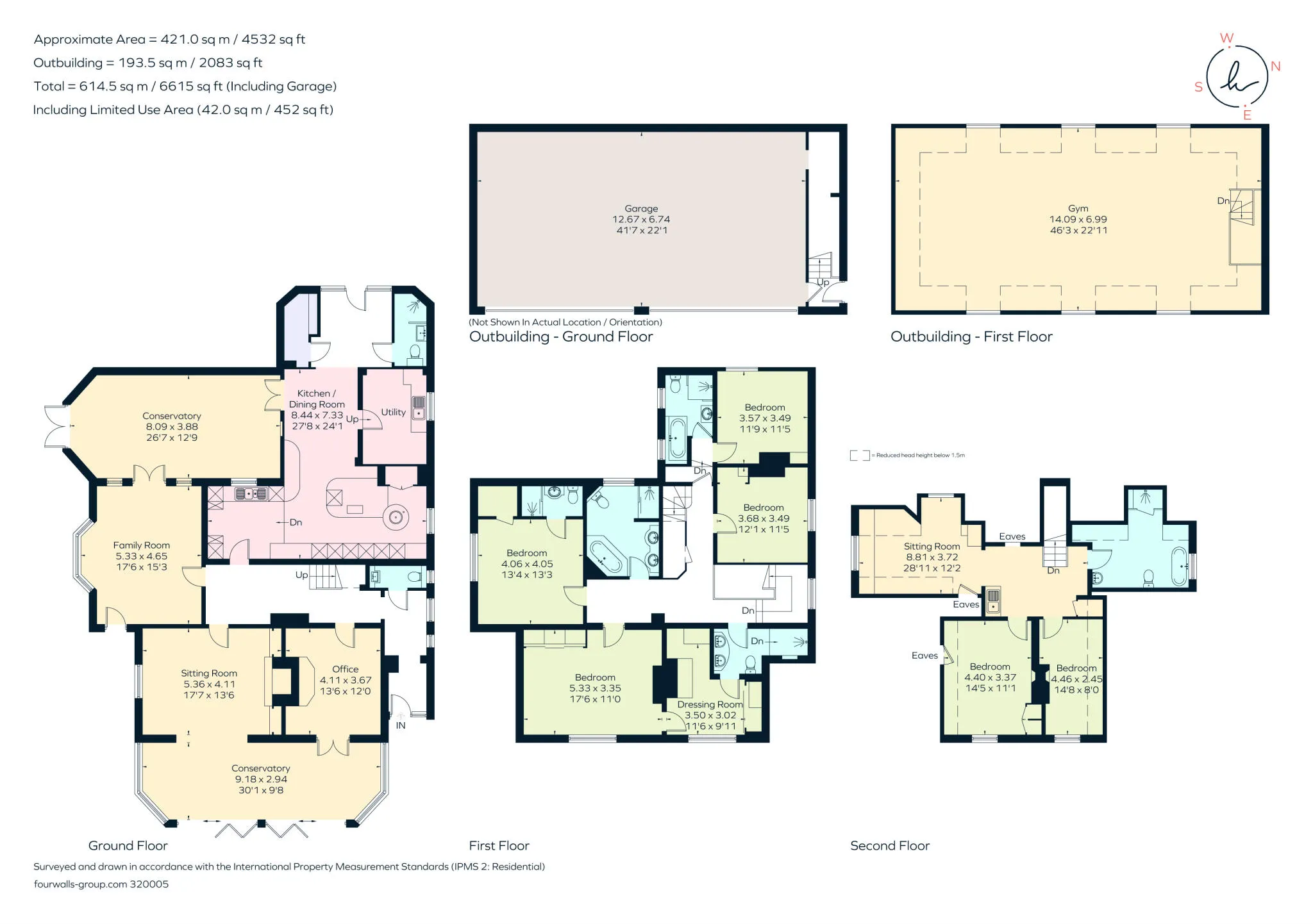 6 bed Detached