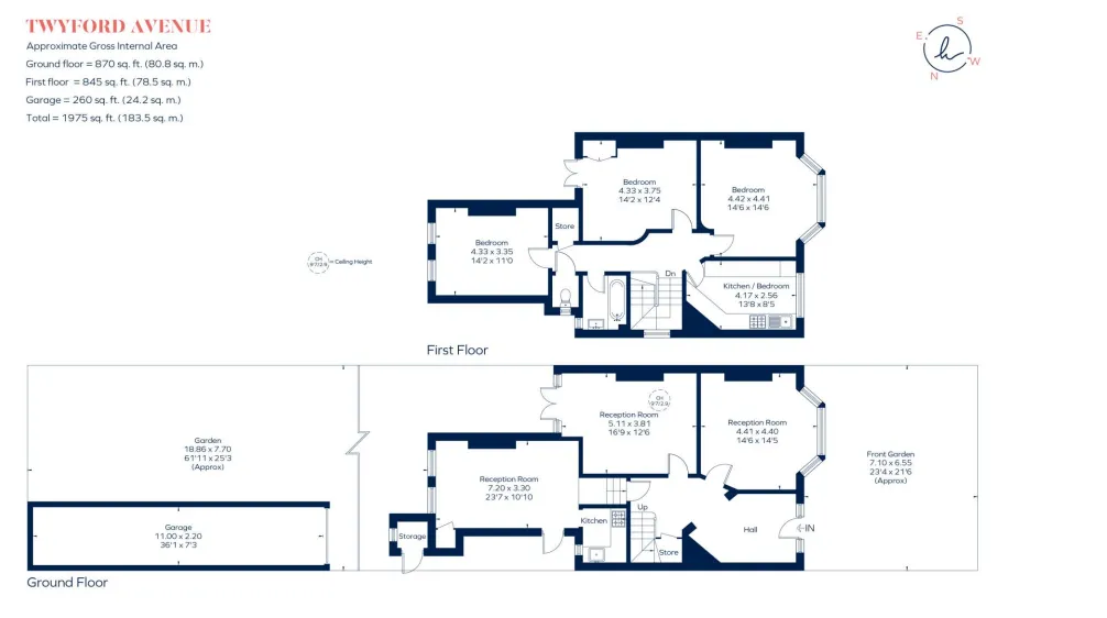 4 bed Semi-Detached