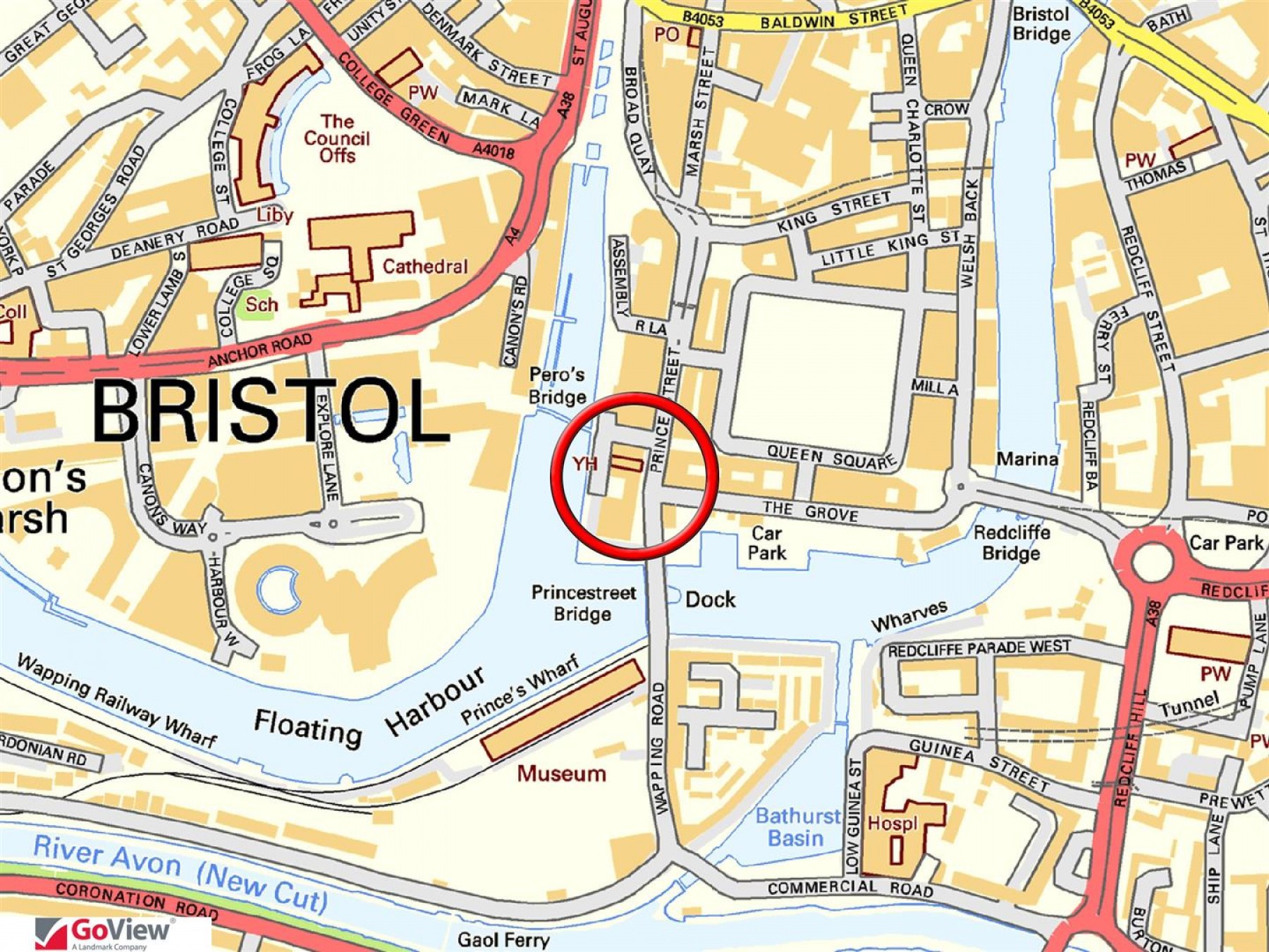 66c ( 1 Bed Flat ) Prince Street, City Centre, Bristol, 1 bedroom, Flat - 26133266