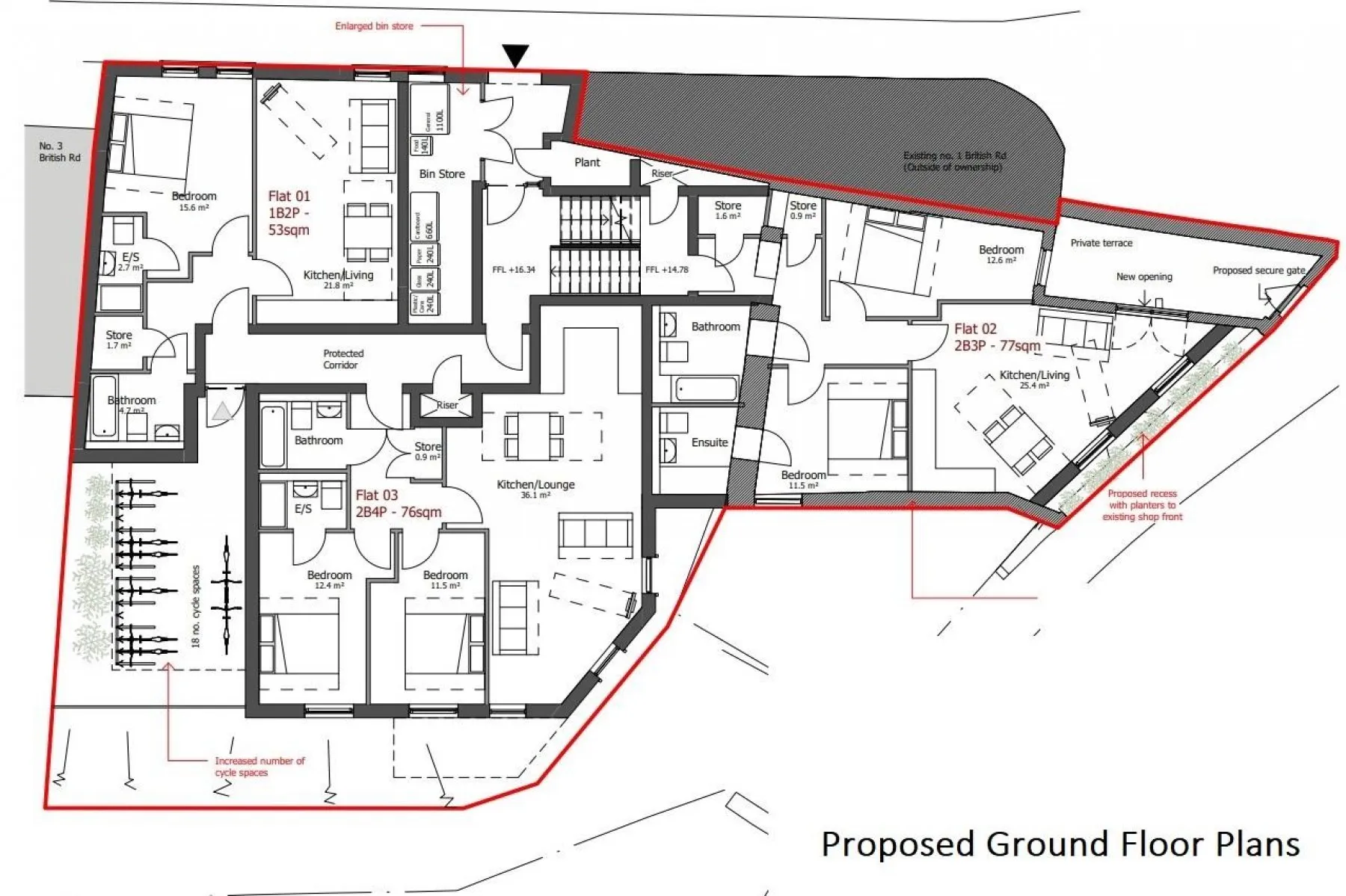 PLANNING | 9 FLATS | GDV £2.55M | BS3, 17 bedroom, Land - Building Plot - 31565974