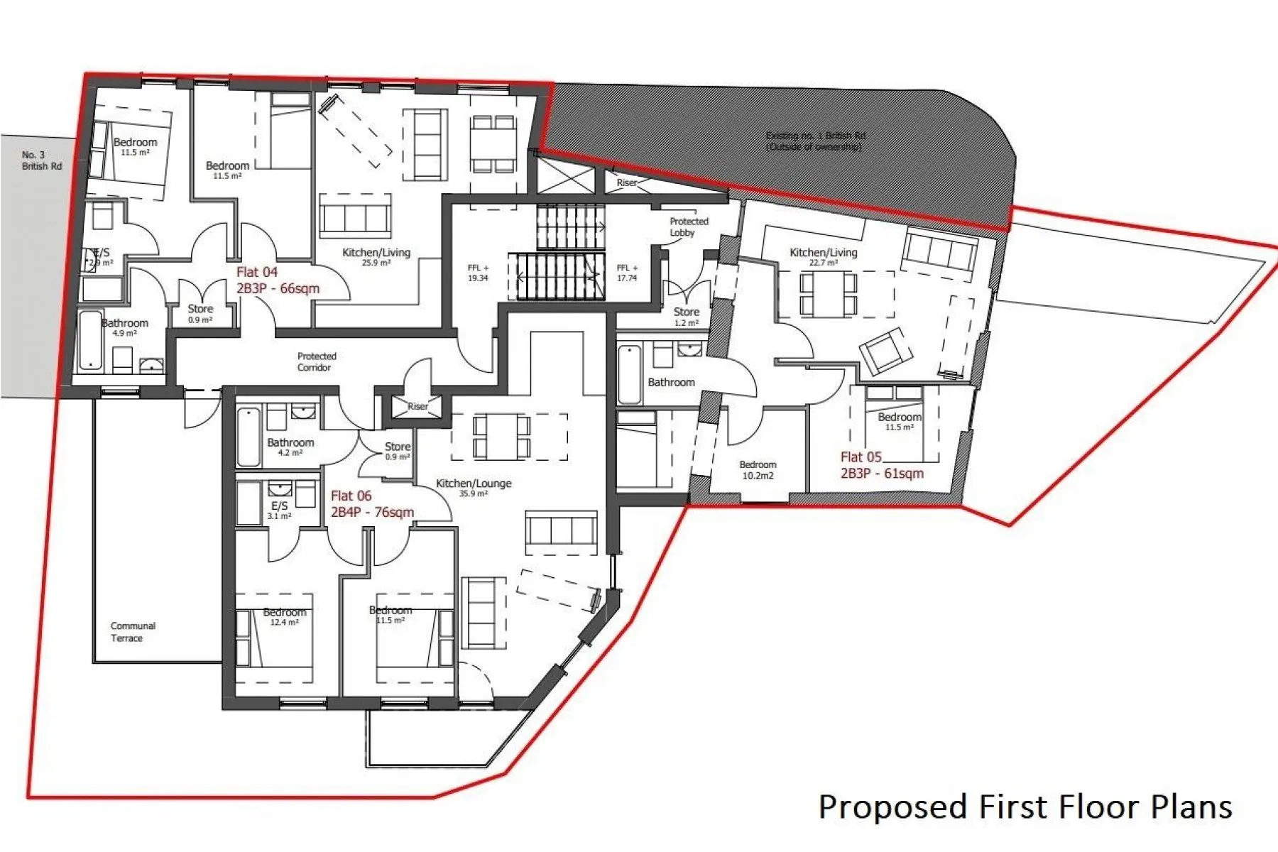 PLANNING | 9 FLATS | GDV £2.55M | BS3, 17 bedroom, Land - Building Plot - 31565974
