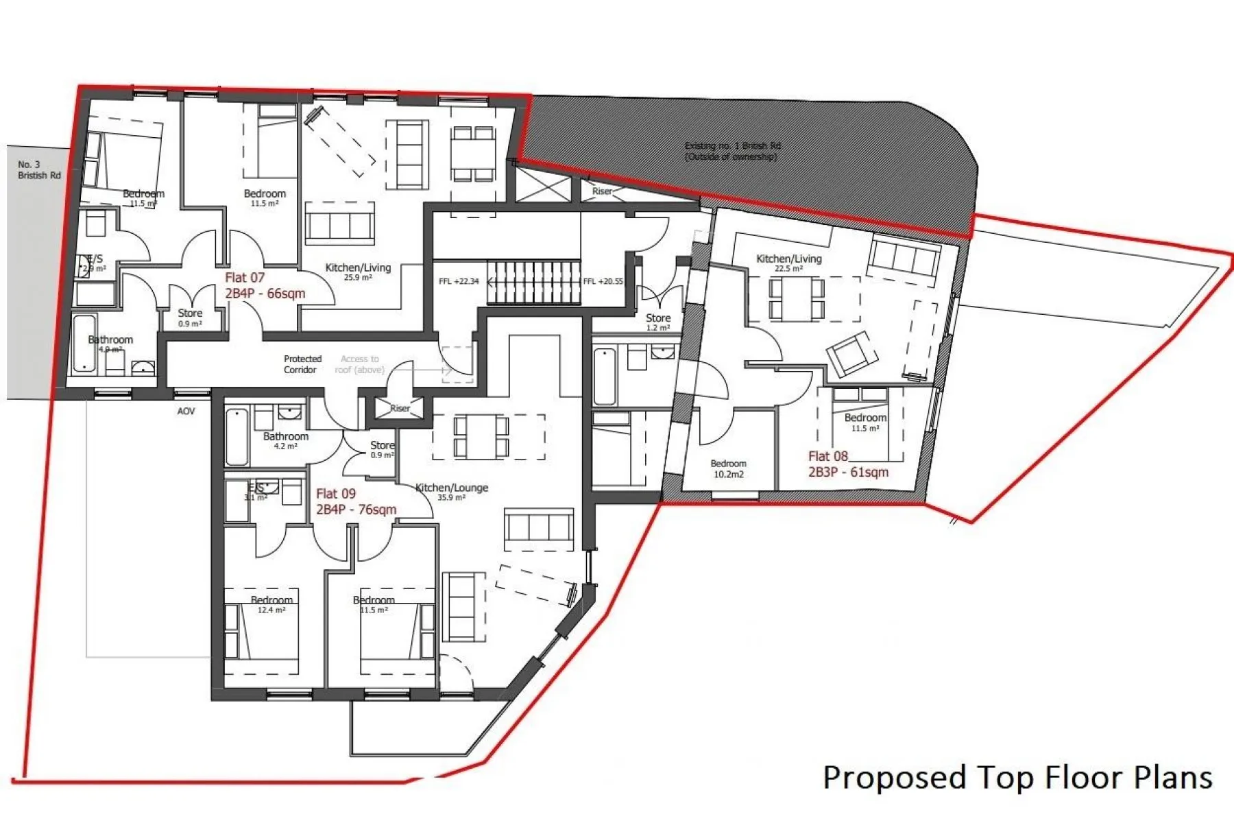 PLANNING | 9 FLATS | GDV £2.55M | BS3, 17 bedroom, Land - Building Plot - 31565974