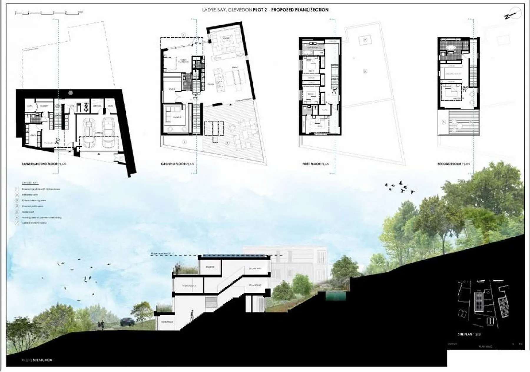 ICONIC SITE | 4 X DETACHED | CLEVEDON, 16 bedroom, Land - Building Plot - 32111877