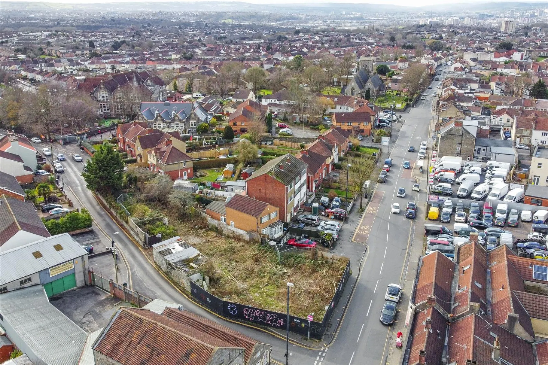 SITE | PLANNING GRANTED | BS15, 21 bedroom, Land - Building Plot - 32144846