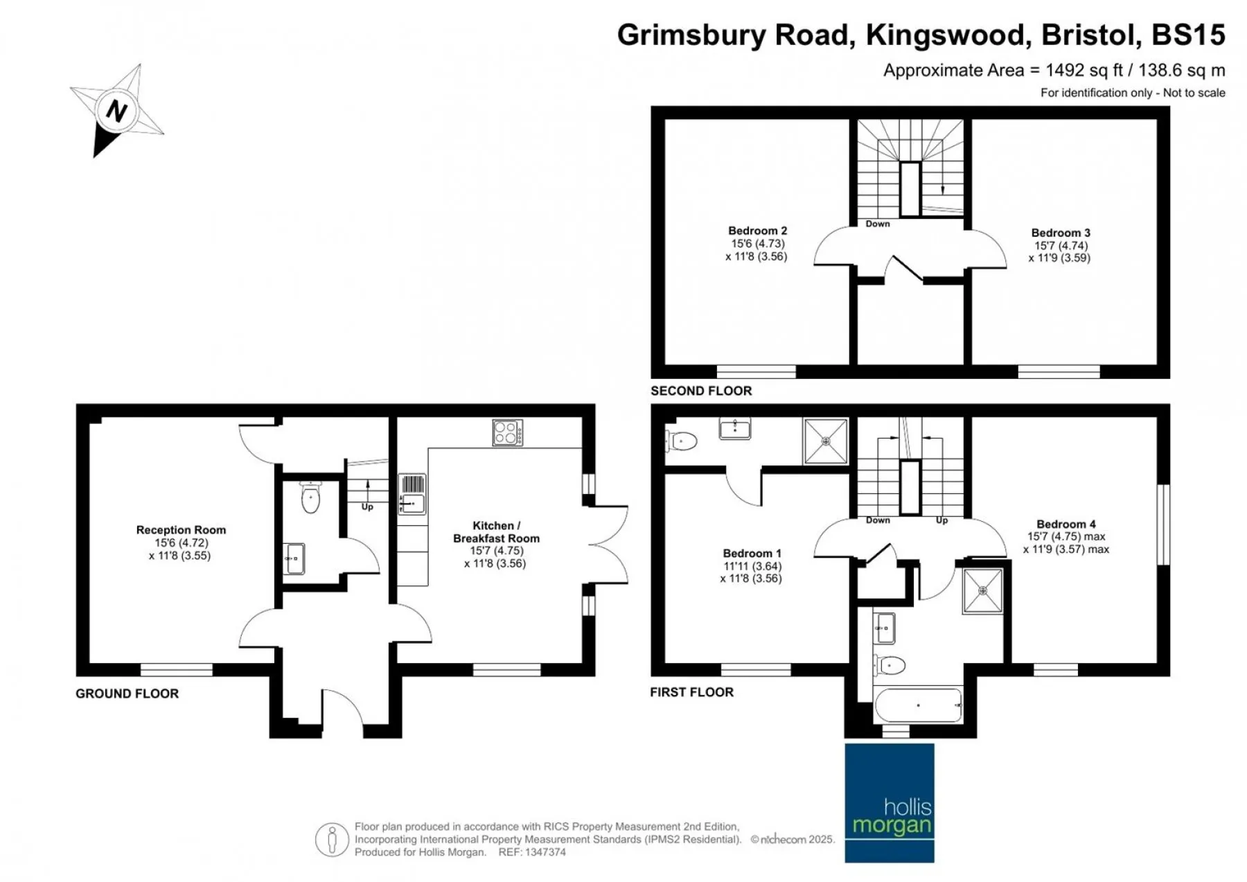 Osbourne Close, Kingswood, 4 bedroom, House - 34147986