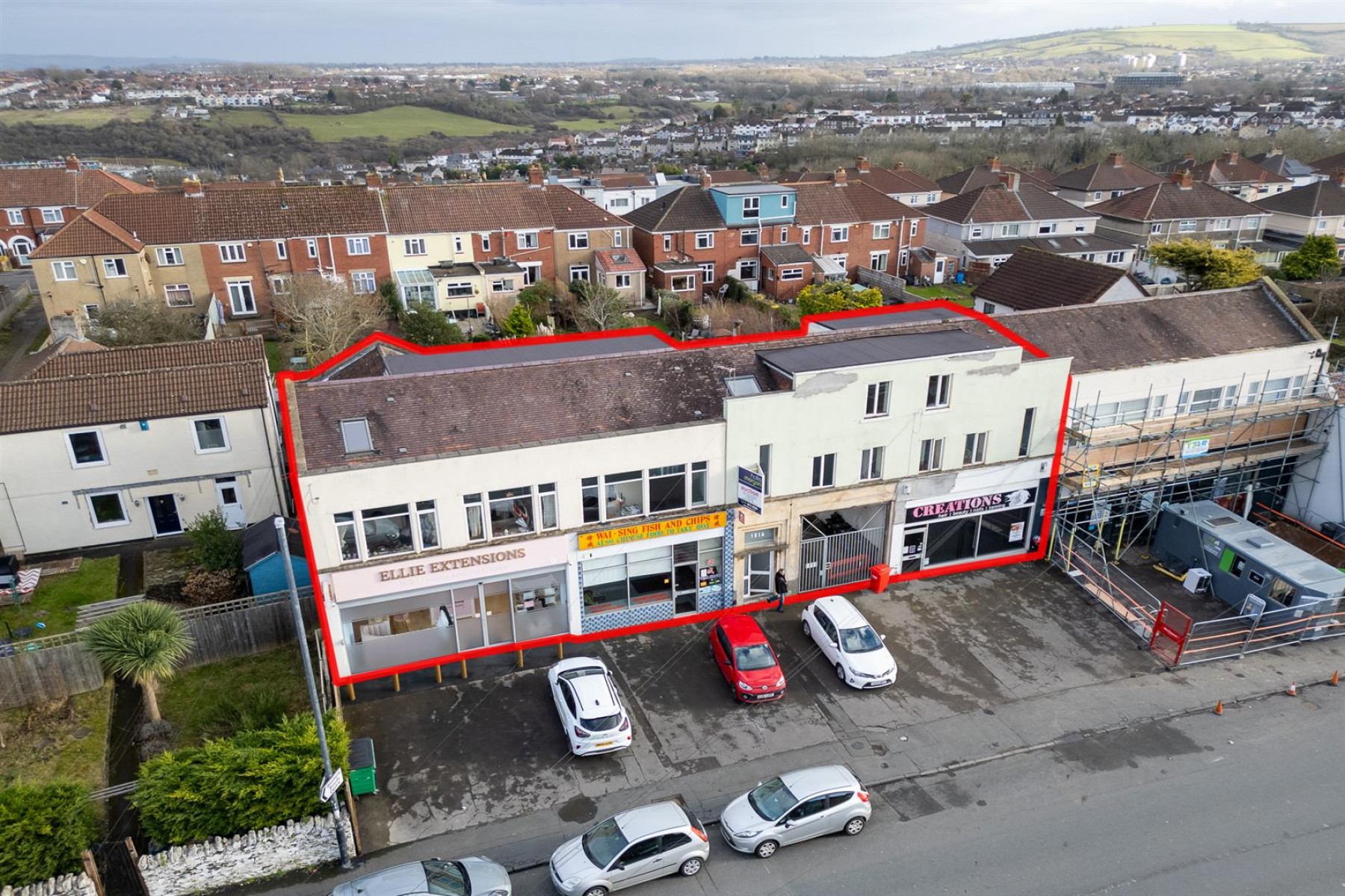FREEHOLD BLOCK | 5 FLATS | £94K | BS13, 10 bedroom, Commercial - 33592520
