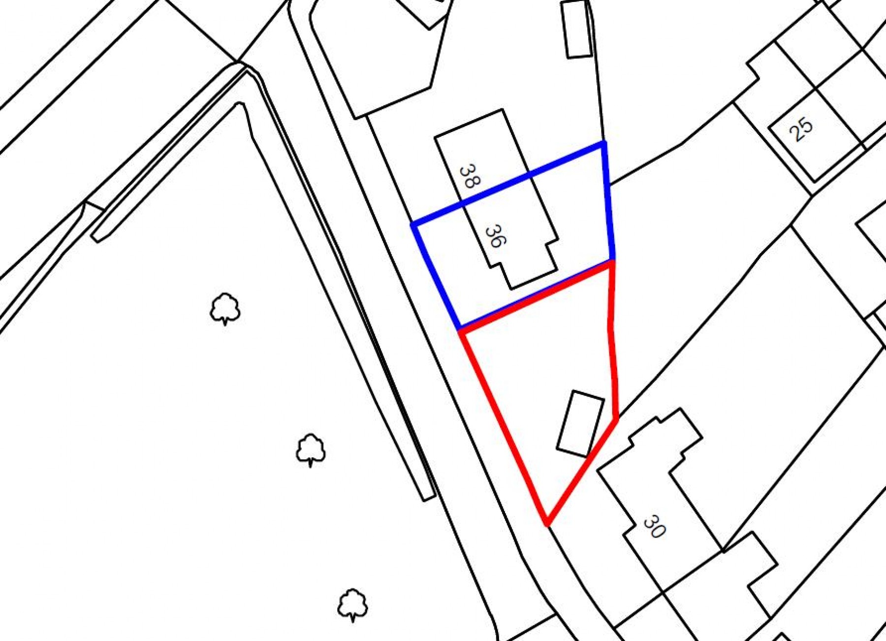 PLANNING GRANTED - 3 BED DETACHED HOUSE, 3 bedroom, Land - Building Plot - 27220570