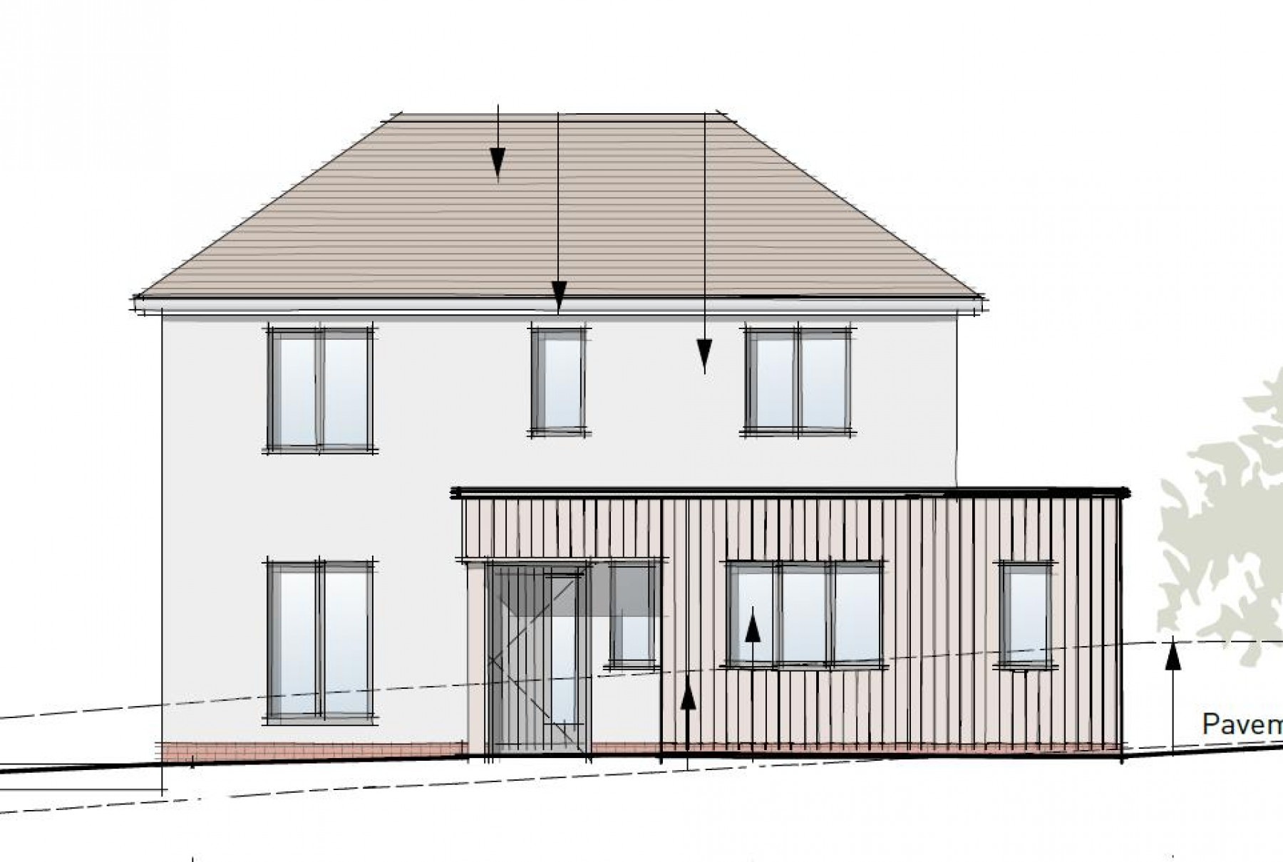 PLANNING GRANTED - 3 BED DETACHED HOUSE, 3 bedroom, Land - Building Plot - 27220570