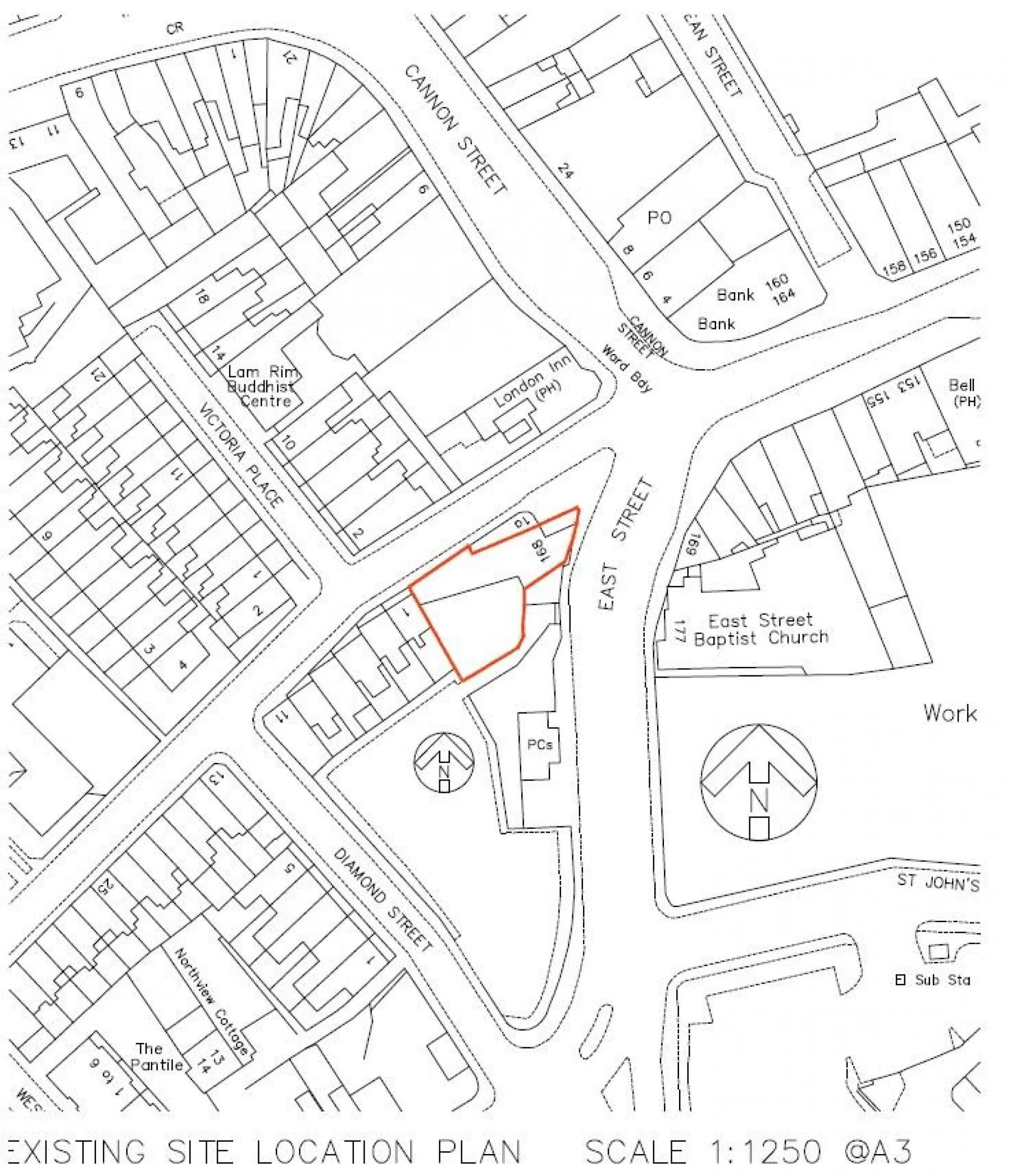 Planning Granted for 9 Flats @ East Street, 12 bedroom, Land - Building Plot - 26923920