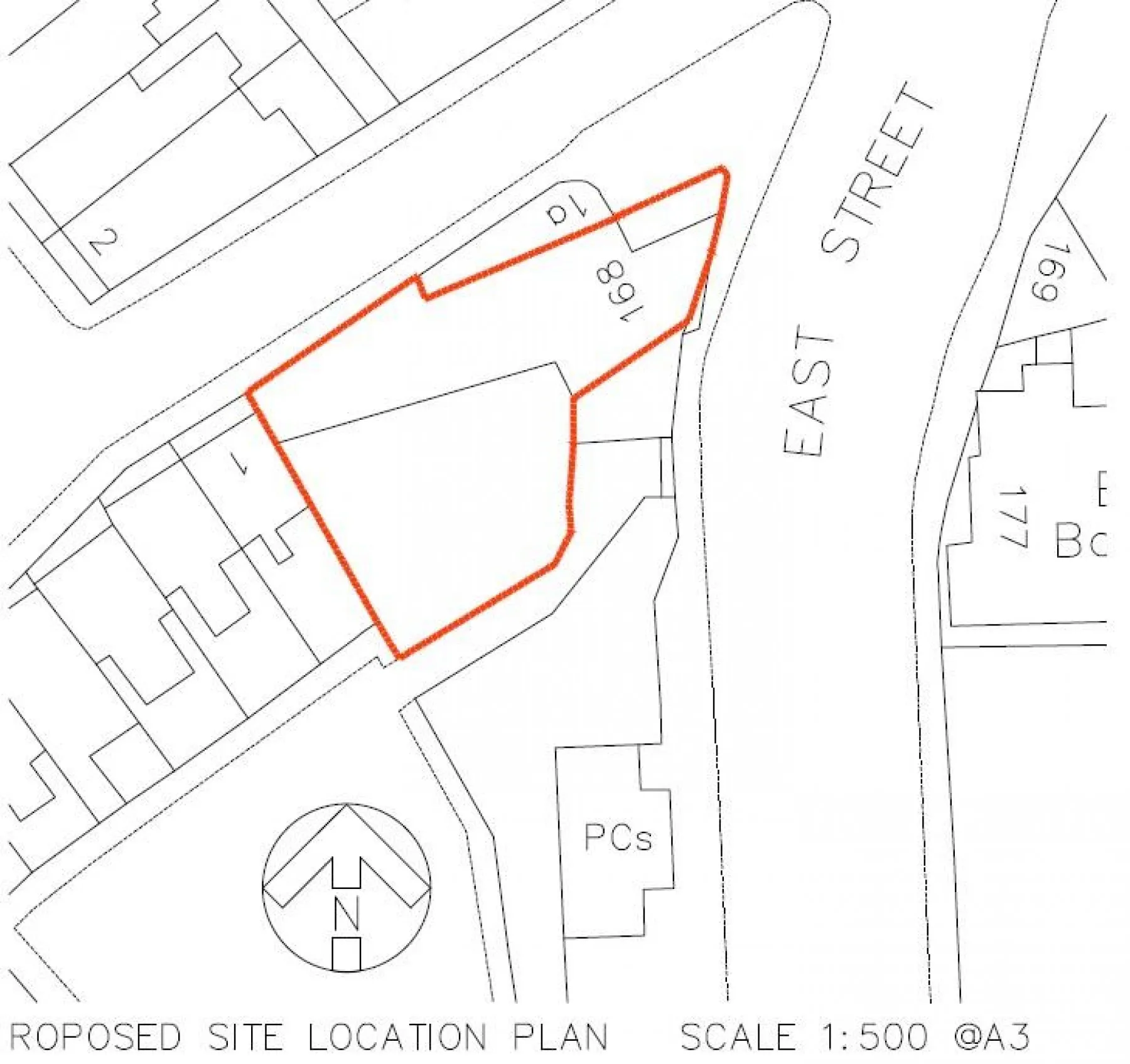 Planning Granted for 9 Flats @ East Street, 12 bedroom, Land - Building Plot - 26923920
