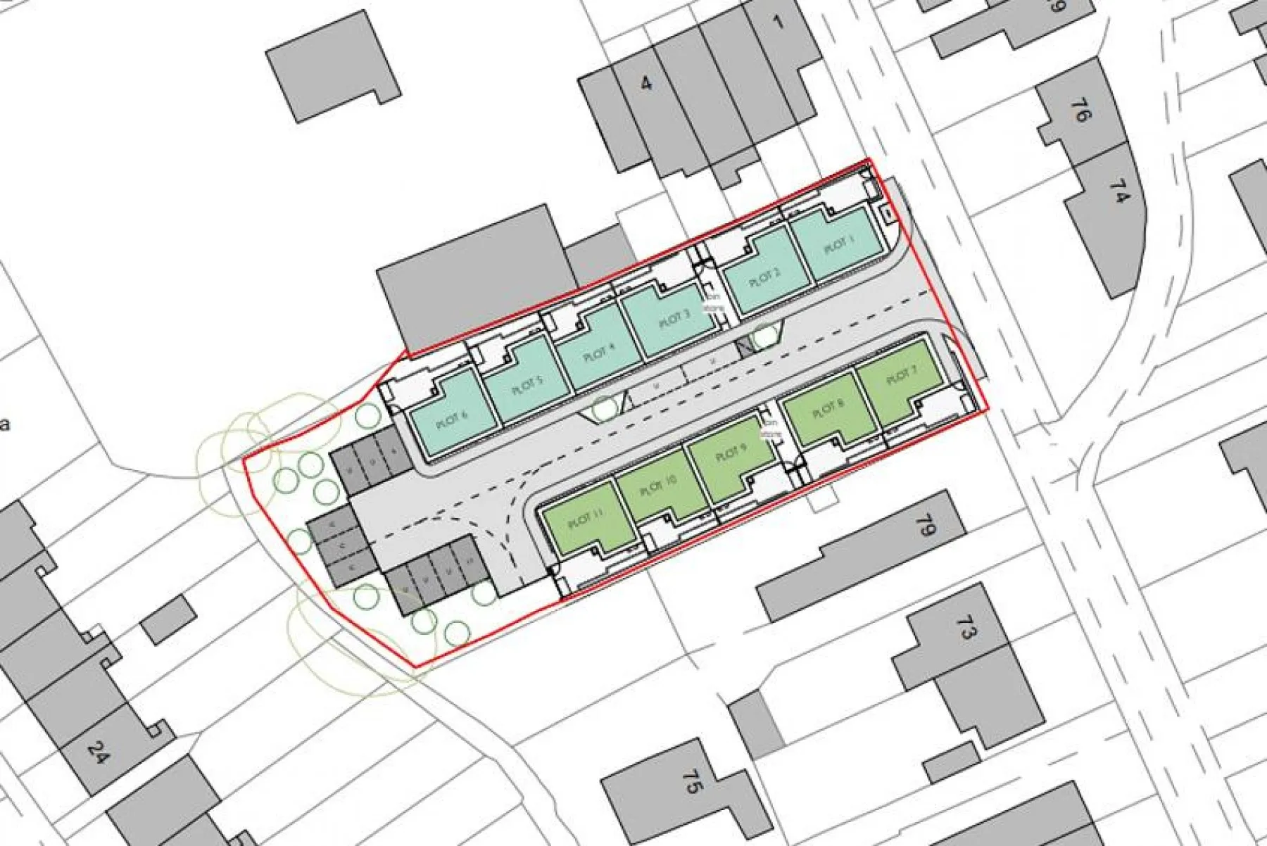 SITE | PLANNING GRANTED | FISHPONDS, 33 bedroom, Land - Building Plot - 33828366