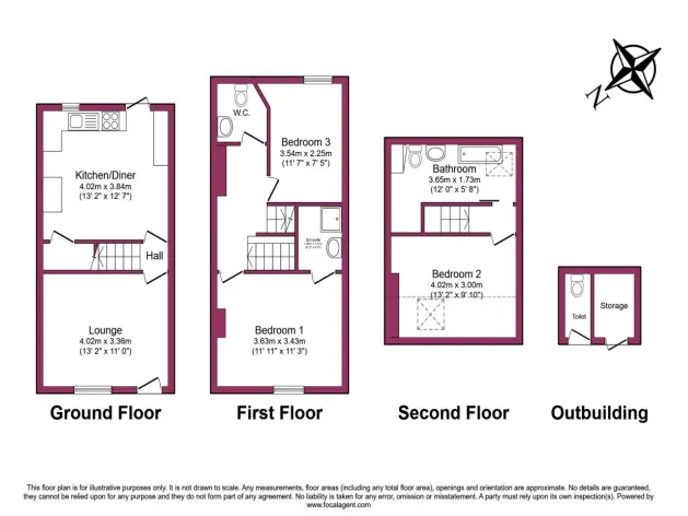 3 bed Terraced