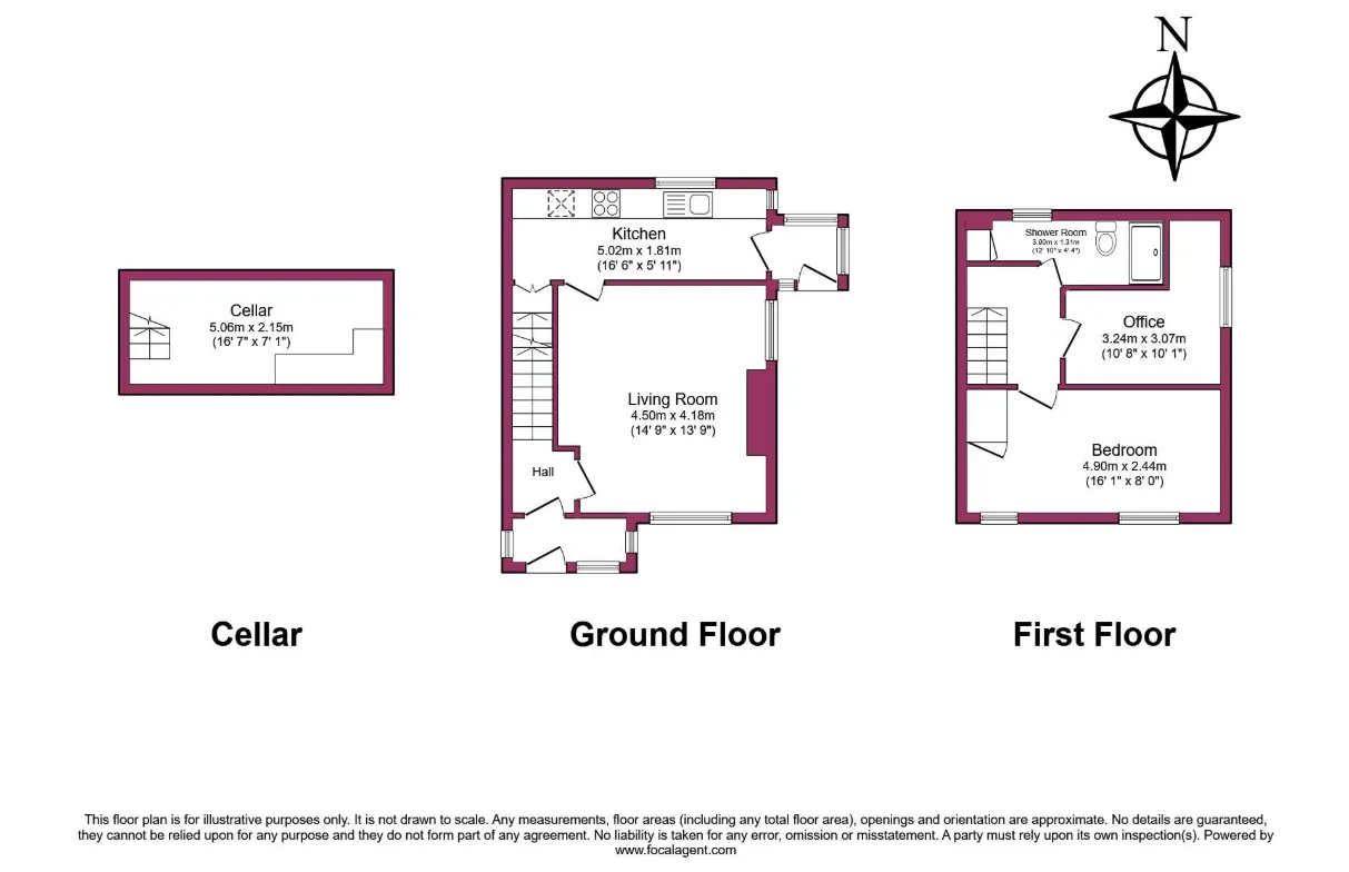 2 bed End of Terrace