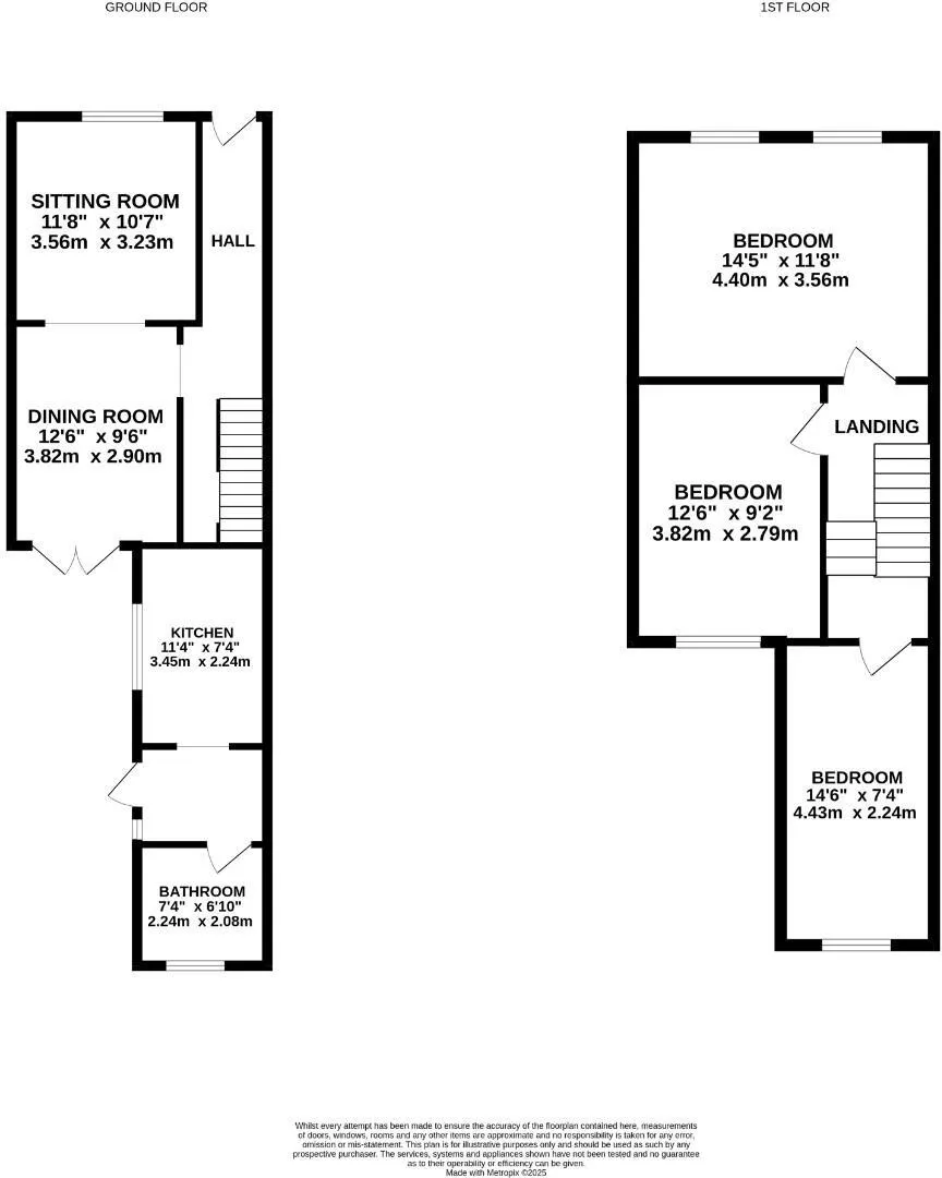 3 bed End of Terrace