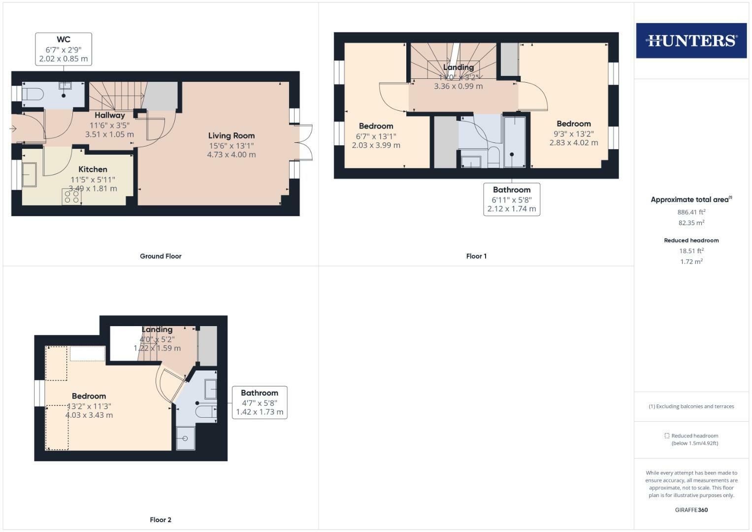 3 bed Terraced