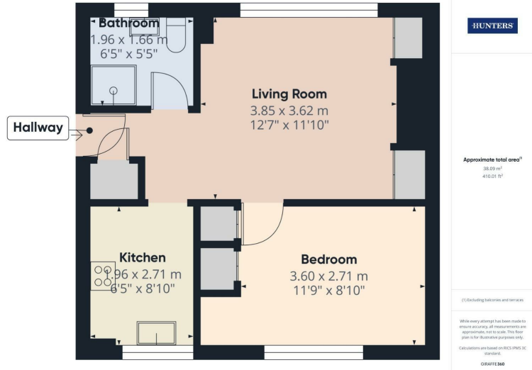 1 bed Apartment