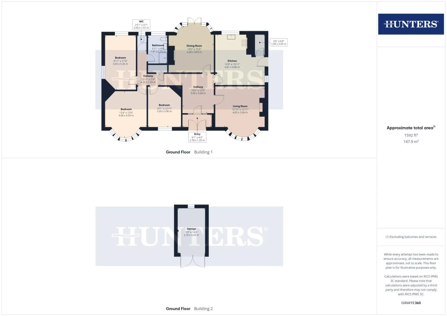 3 bed Detached Bungalow