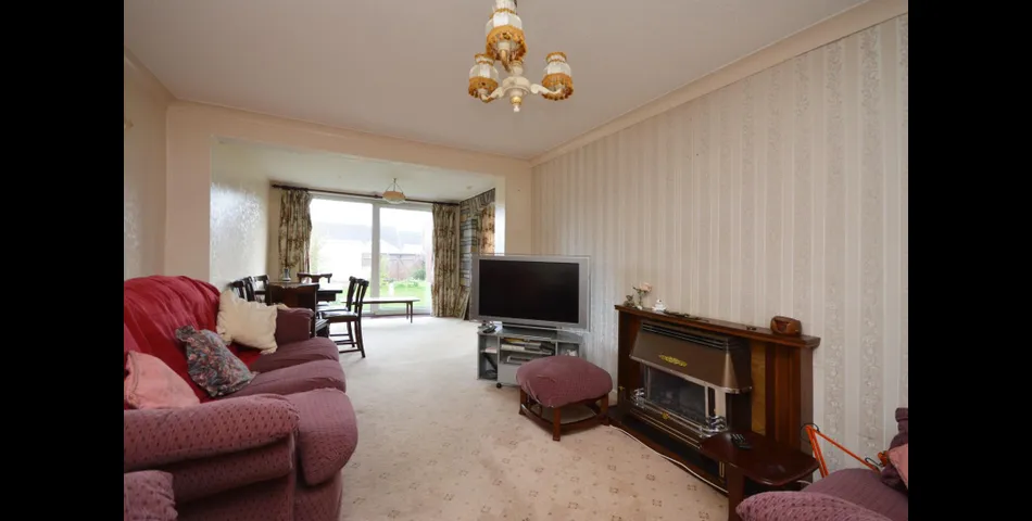 EXTENDED THREE BEDROOM SEMI-DETACHED BUNGALOW