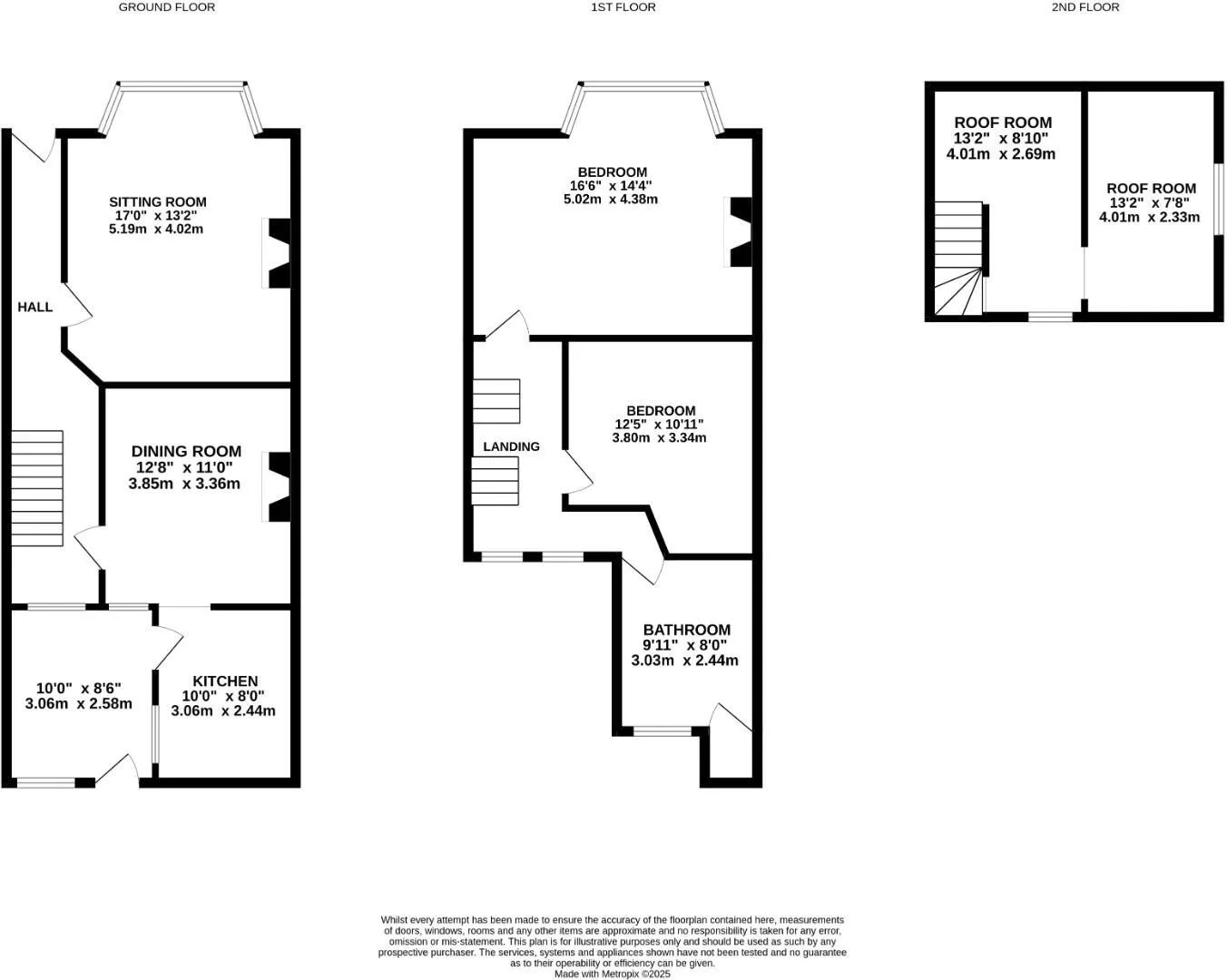 3 bed Terraced