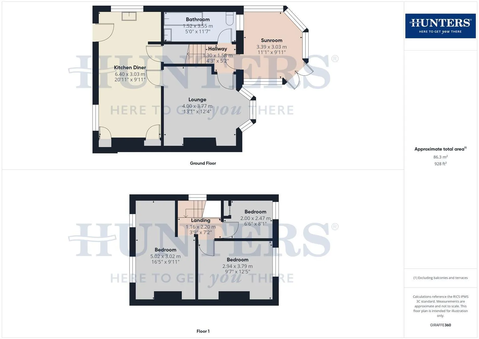 3 bed Semi-Detached