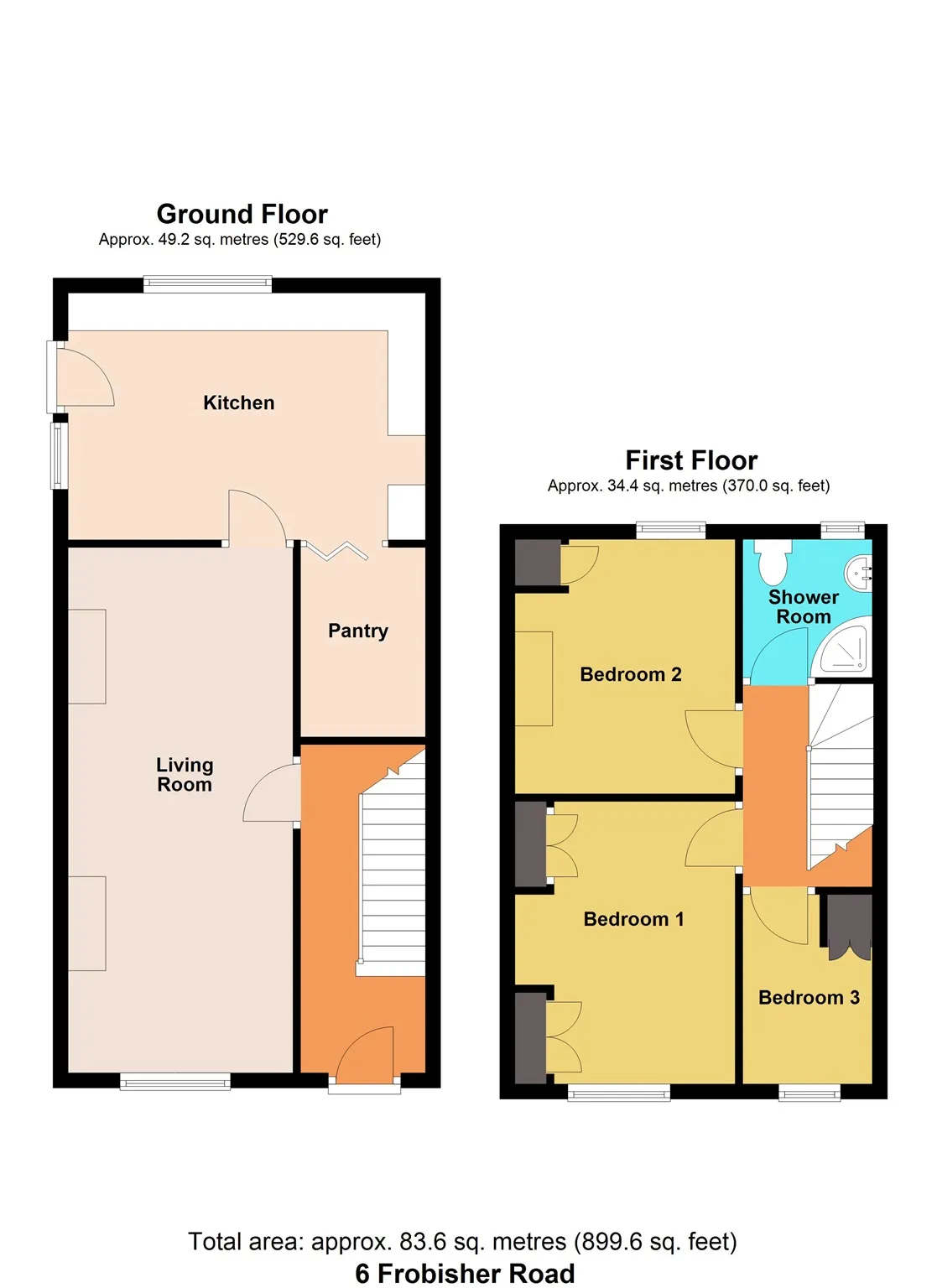 3 bed End of Terrace