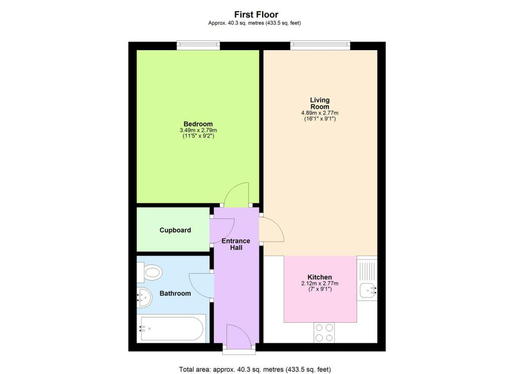 1 bed Apartment