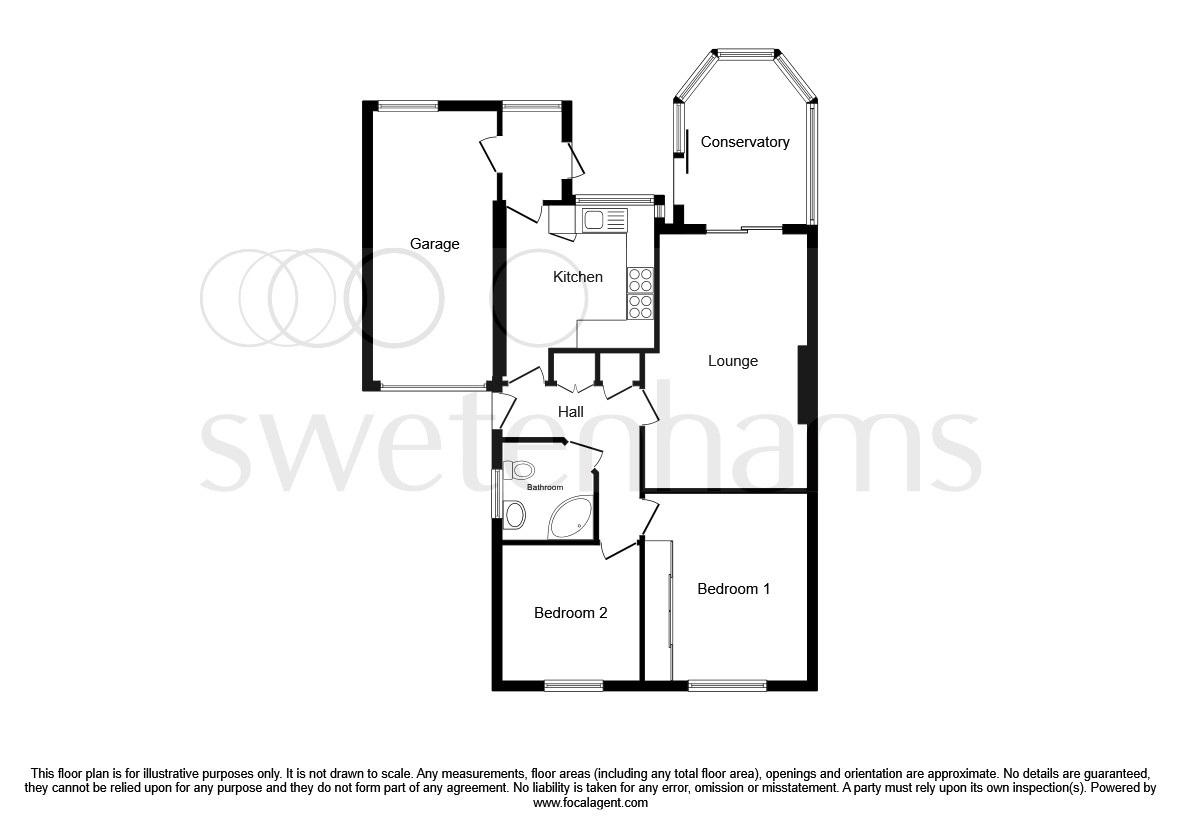 2 bed Detached Bungalow