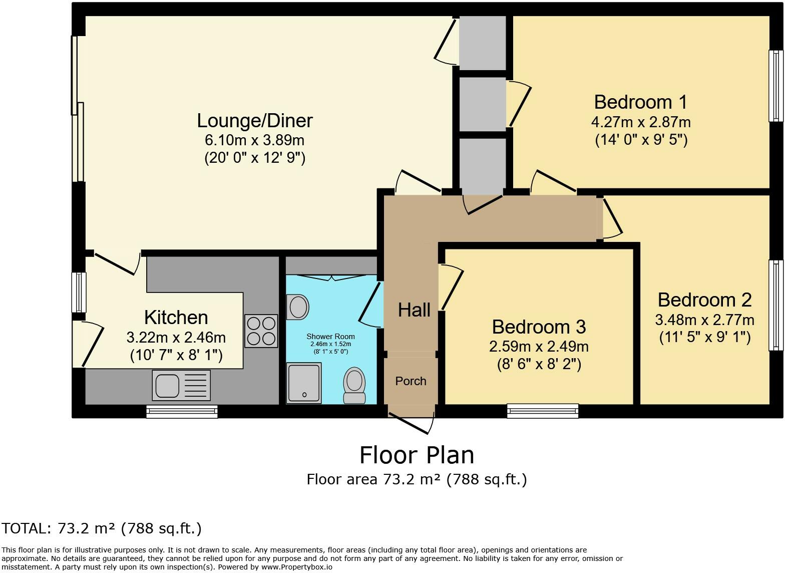3 bed Semi-Detached Bungalow