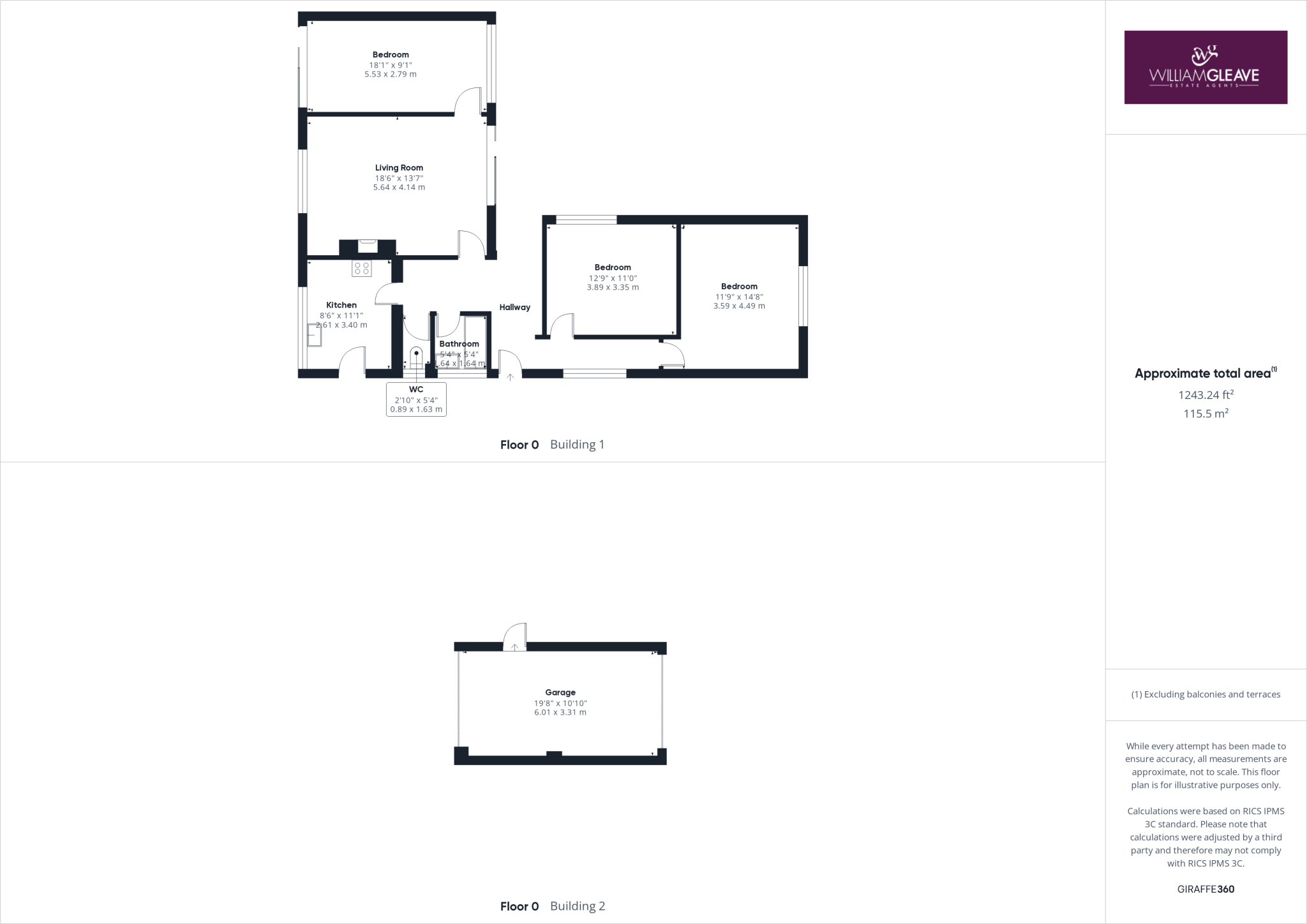 3 bed Detached Bungalow