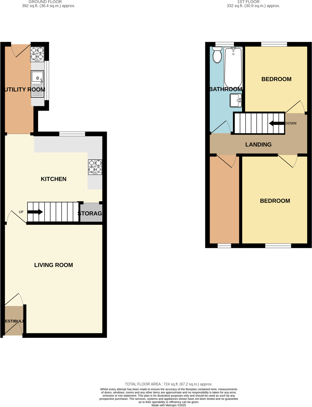 2 bed Terraced
