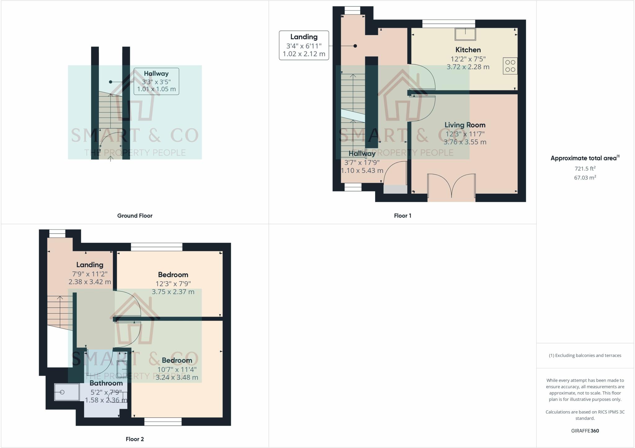 2 bed Terraced
