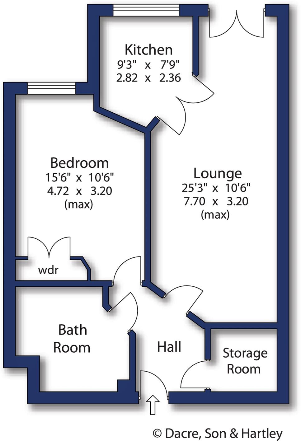 1 bed Apartment