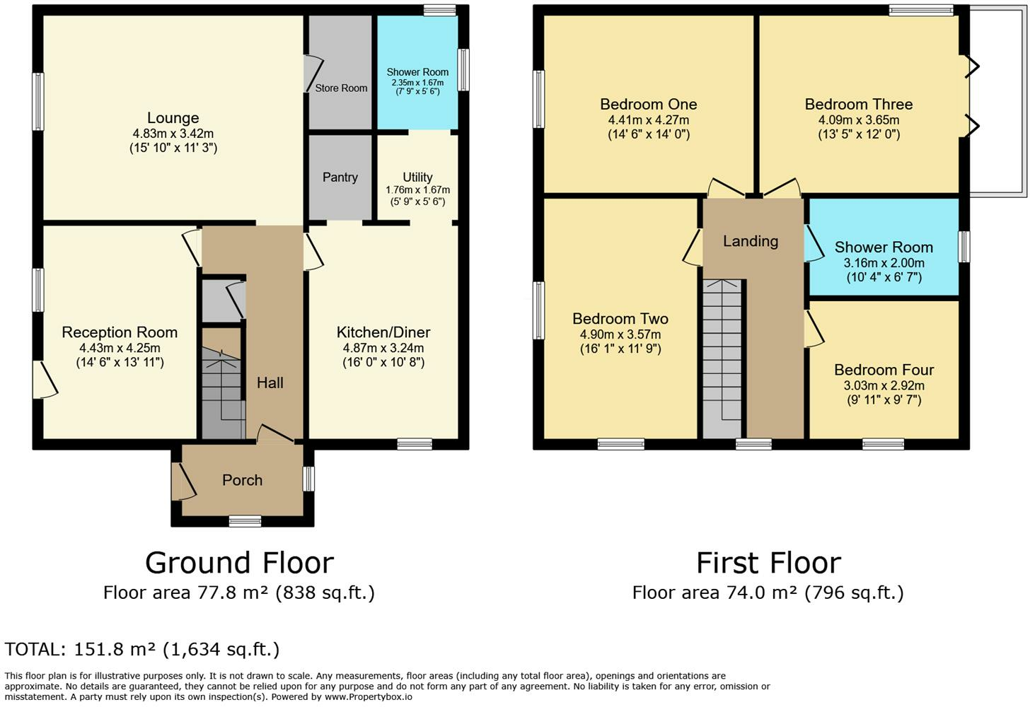 4 bed Mixed Use