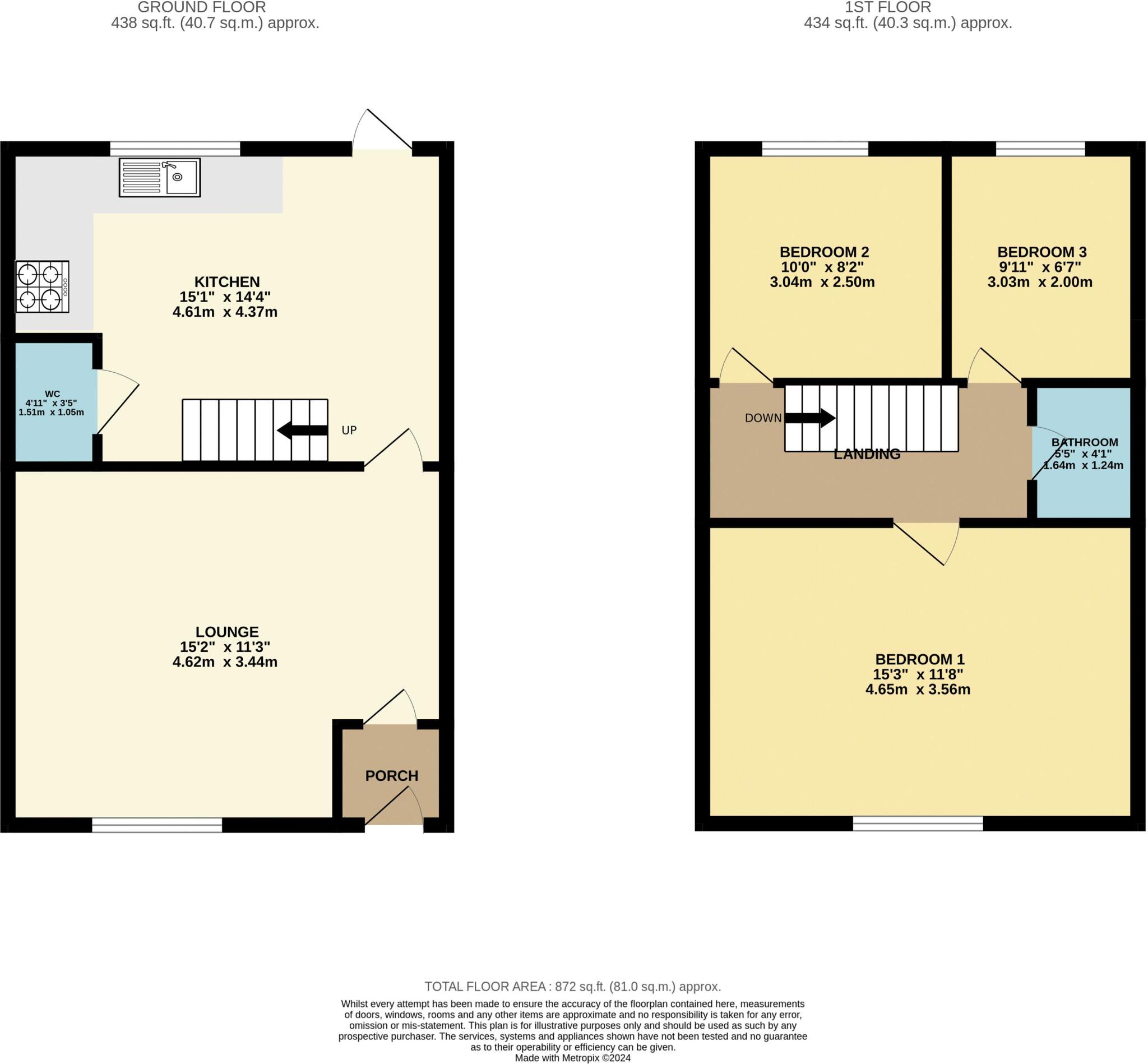 3 bed Terraced
