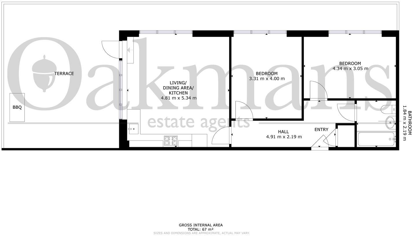 2 bed Apartment