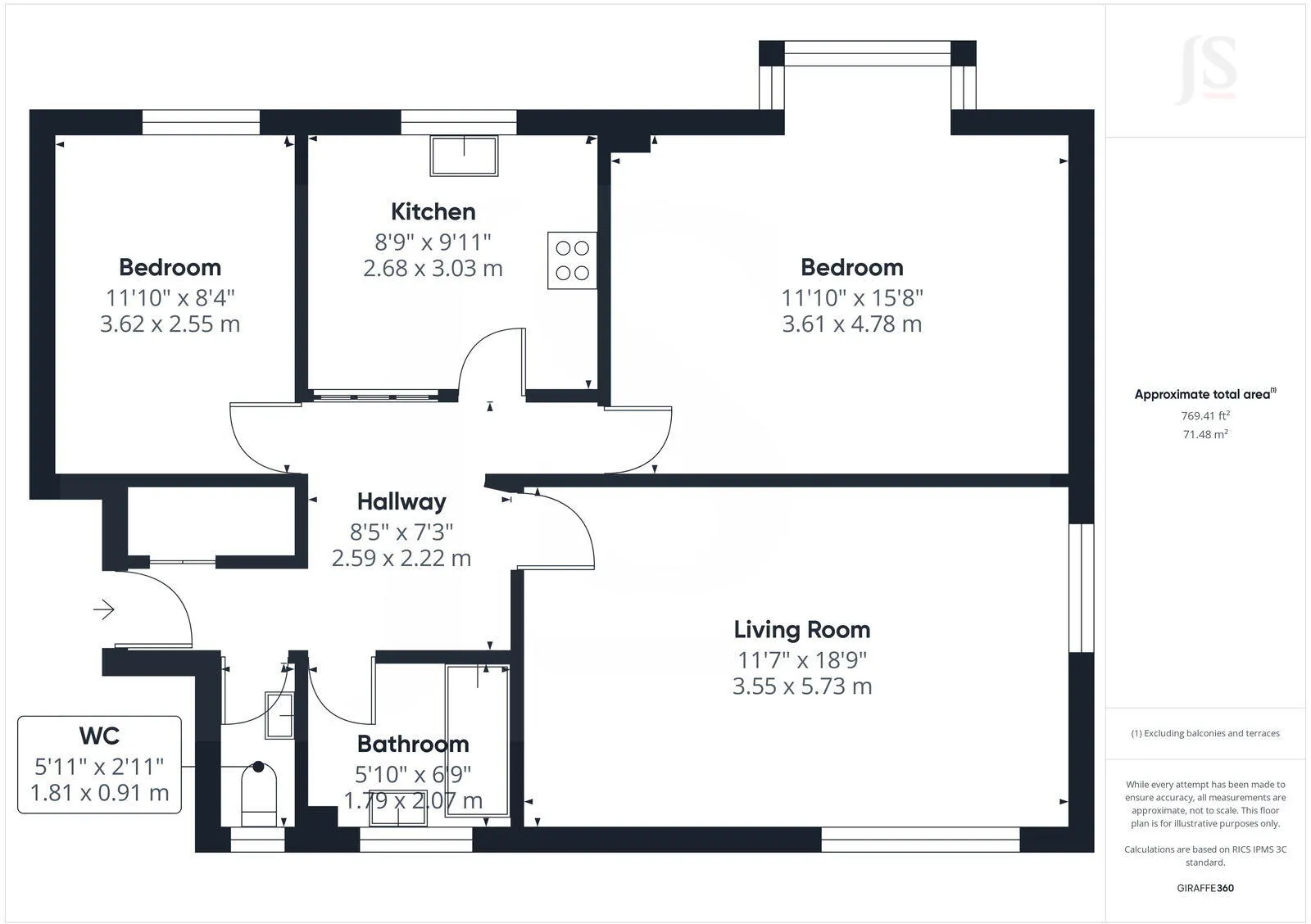 2 bed Apartment