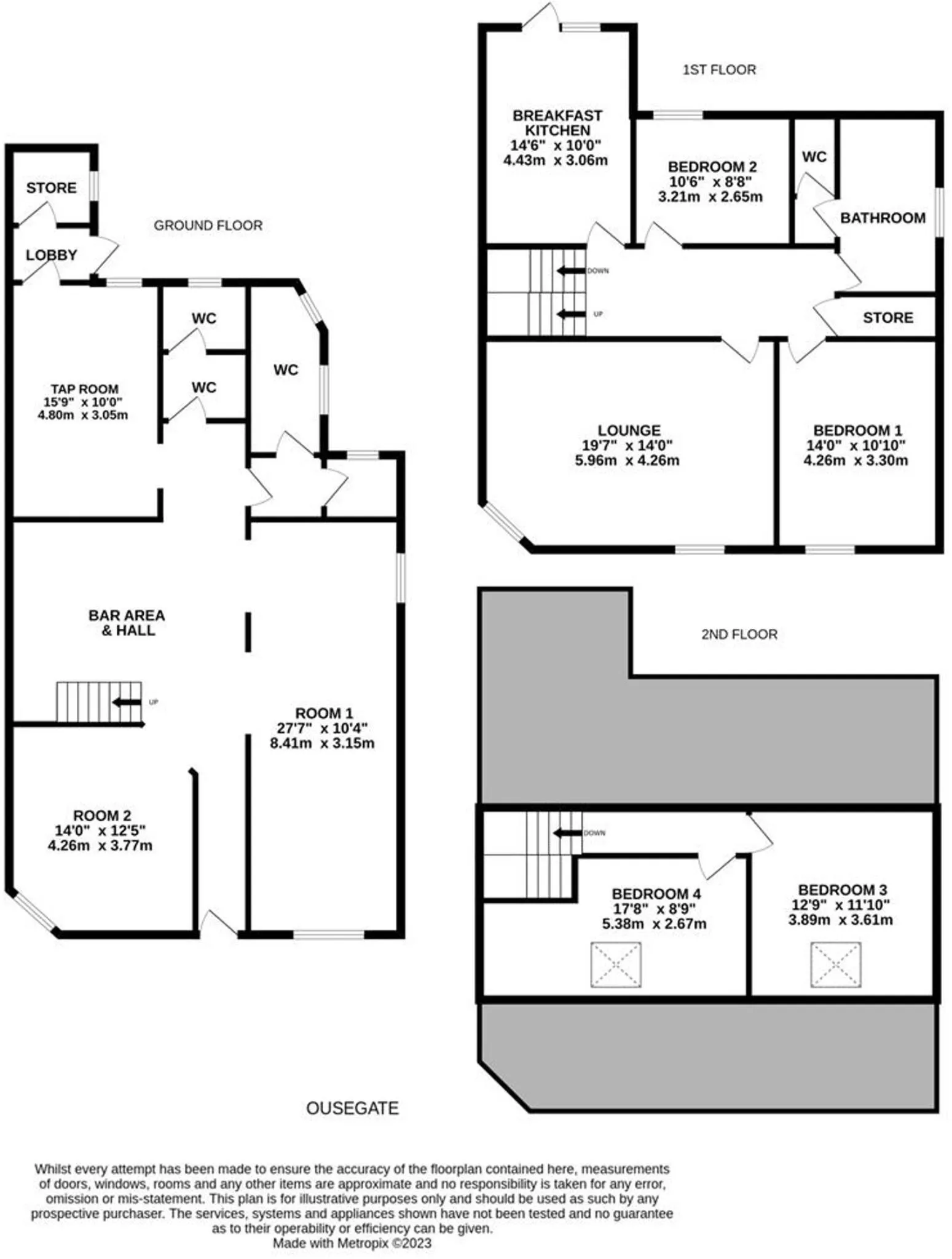 4 bed Guest House